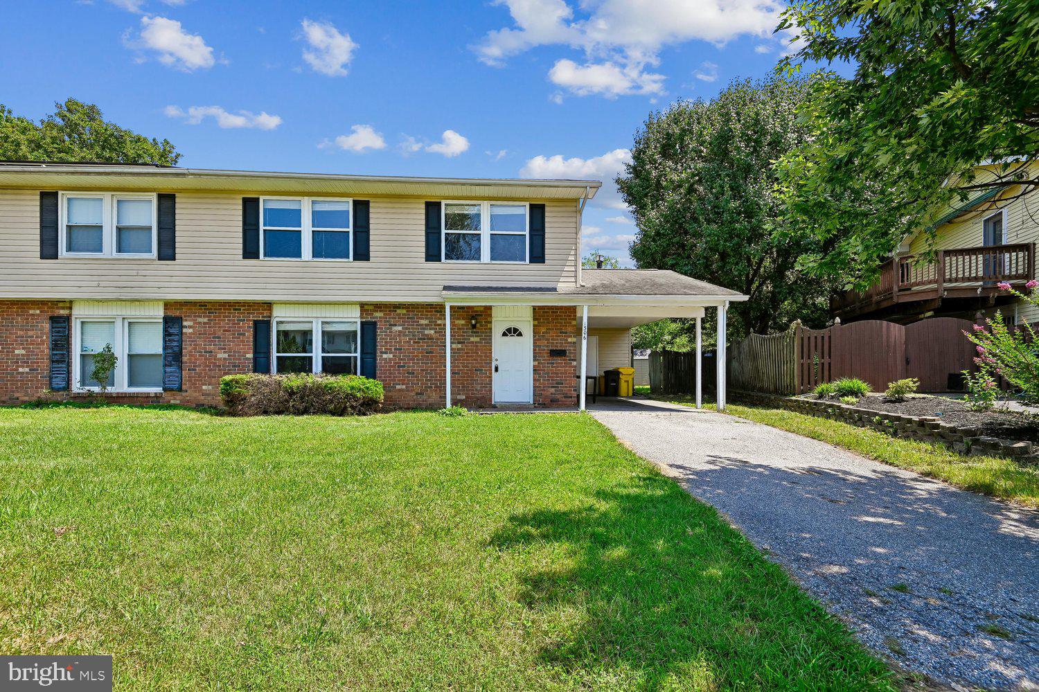 Welcome home to this beautifully refreshed 4-bedroom, 1 full and 2 half bath duplex offering space, comfort, and unbeatable convenience! From the moment you walk in, you'll appreciate the fresh feel created by new paint throughout and brand-new carpeting, making this home truly move-in ready. The spacious floor plan offers plenty of room for everyday living and entertaining, while the updated kitchen and baths provide the perfect blend of style and functionality. Enjoy the efficiency and endless hot water provided by the natural gas tankless water heater, a valuable upgrade today's buyers will appreciate. Step outside to a huge, fully fenced backyard—ideal for entertaining, pets, gardening, or simply relaxing—and take advantage of the convenience of covered off-street parking. Perfectly located just minutes from Fort Meade, NSA, BWI Airport, MARC Train, shopping, dining, and major commuter routes including Routes 32, 100, I-97, and I-295, this home offers exceptional value in one of Odenton's most convenient locations. With all the fresh updates already completed, all that's left to do is unpack and enjoy!