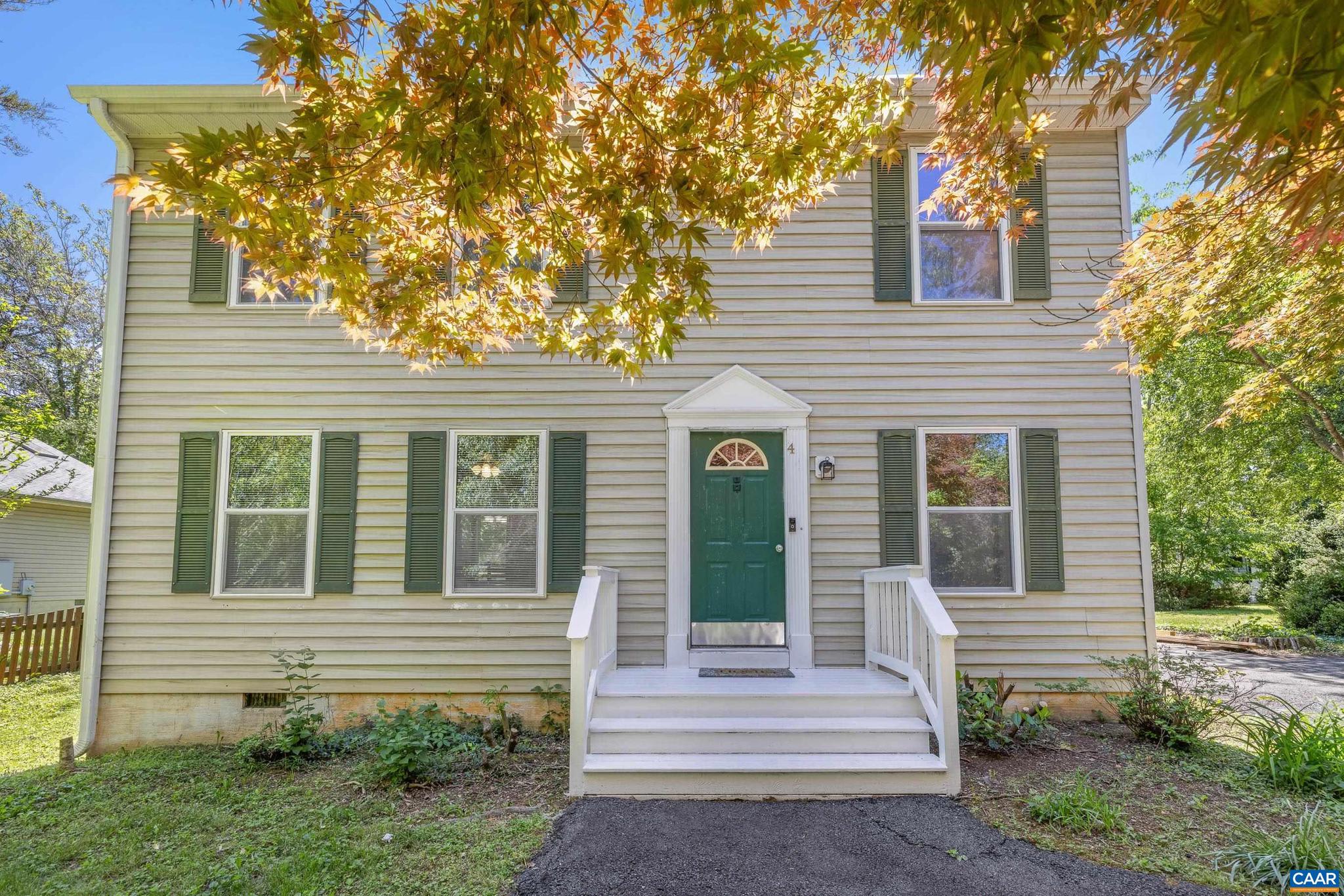 Welcome to 4 Old Homestead Circle, tucked inside the highly sought-after Lake Monticello community, where everyday living feels a little more like a getaway. This well-appointed 3-bedroom, 2.5-bath home offers a thoughtful layout with both formal and casual spaces. A welcoming living room with a gas fireplace sets the tone, while the adjoining family room creates a comfortable place to gather. The dining room is accented with classic chair rail trim, and the kitchen is designed for connection, featuring peninsula seating, stainless steel appliances, and an open flow into the main living areas. Step outside to a spacious rear deck overlooking a private backyard, ideal for entertaining, relaxing, or simply enjoying the peaceful setting. Upstairs, the primary suite offers a vaulted ceiling, walk-in closet, and en suite bath, creating a true retreat. Two additional bedrooms are generously sized with ample closet space and share a well-appointed hall bath. Beyond the home itself, Lake Monticello offers a lifestyle that?s hard to match, with access to a private lake, beaches, golf course, clubhouse, tennis courts, walking trails, and more, all within a gated community just a short drive to Charlottesville.