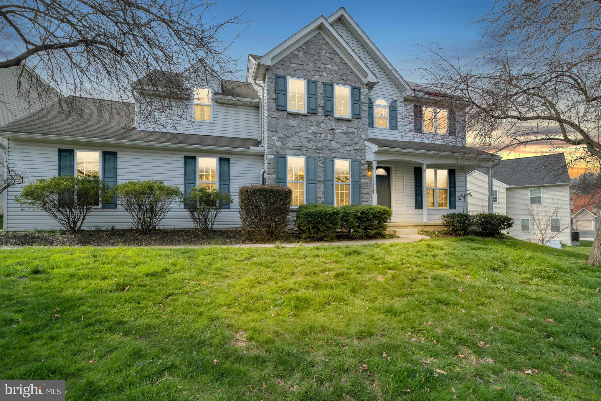 *Offer deadline Monday, 3/25 at 12 pm.* Located in the highly desirable Hempfield school district's Jacobs Creek neighborhood, this home offers a prime location with NO HOA. Boasting four spacious bedrooms and three bathrooms, this home has plenty of room and a practical layout. The oversized side load 2-car garage is twenty-four feet long, making it perfect for larger vehicles. The open-concept eat-in kitchen adjoins the family room, creating a seamless space for hosting and entertaining. The first floor includes a versatile bonus room suitable for an office, playroom, or formal living area. A large formal dining room and convenient half bath complete the main level. On the second level, you'll discover the primary bedroom suite, featuring double doors, a walk-in closet, and an ensuite bath with a jetted tub, walk-in shower, and double vanities. Three generously sized bedrooms and a full bath complete the upper level. Downstairs, a large unfinished basement awaits your personal touch, offering nearly 1000 sq ft of additional living space ready to suit your needs. Outside, a fully fenced-in backyard and large covered deck offer ample room for relaxation or outdoor entertaining. The home has efficient natural gas heat. The quiet neighborhood has a community park and expansive walking trails. Conveniently located near the health campus, with easy highway access, and close to shopping, dining, and entertainment. This home is a must-see!
