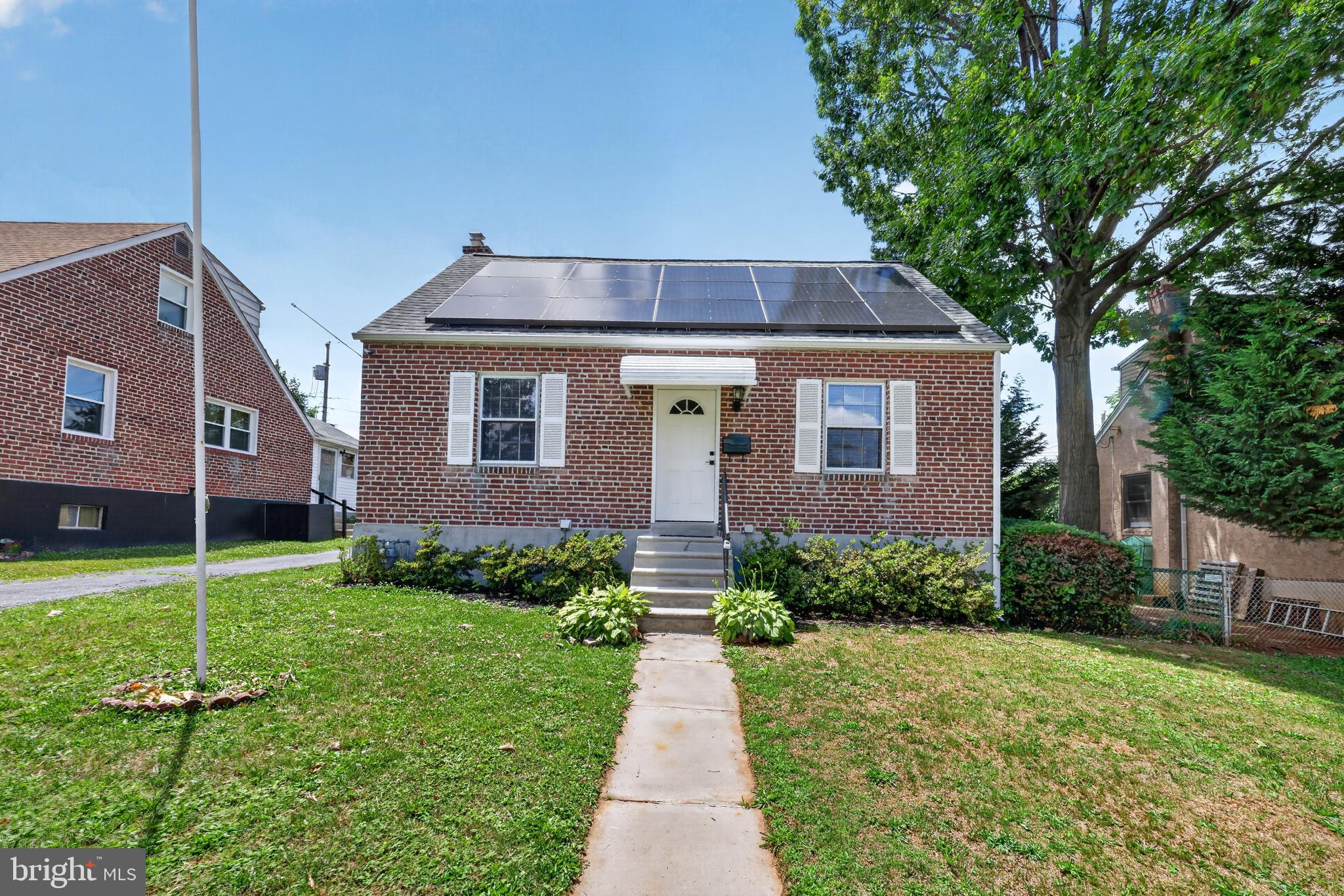 Welcome to this beautifully updated oversized Cape Cod, ideally situated on a quiet cul-de-sac in a highly desirable location. This move-in ready home offers the perfect combination of charm, space, and major system upgrades—providing both comfort and long-term peace of mind.

Featuring 3 bedrooms and 2.5 bathrooms, plus a partially finished basement that can easily serve as a 4th bedroom, home office, or additional living space, the layout offers flexibility for today’s modern lifestyle.

This home truly stands out with extensive recent upgrades, including a new heat pump (2025) serving as the primary heating system and central air, complemented by a gas furnace backup (installed 2022). Additional improvements include a new roof, new water heater, upgraded 200-amp electrical service, and whole-house surge protection. A solar energy system further enhances efficiency and long-term cost savings, helping to shore up the home’s overall value.

Inside, you’ll find a fresh, modern feel with professional interior painting throughout, brand-new carpeting on the stairs and second floor, updated lighting, new doors and hardware, and refreshed finishes. The kitchen features new luxury vinyl plank flooring, a stylish backsplash, and a brand-new dishwasher, along with all-new appliances. Bathrooms have been tastefully updated with new vanities and fixtures.

The home also includes a commercial-grade washer and dryer (2022), adding durability and convenience for everyday living.

Enjoy outdoor living in the screened-in porch overlooking a large, fully fenced yard, perfect for relaxing or entertaining. Additional highlights include a long driveway, detached garage with a new door (2025), gutter guards, and refreshed landscaping.

For added buyer confidence, the home is being offered with a comprehensive 1-year home warranty through Assurant.

With both cosmetic updates and major mechanical improvements already completed, this home offers exceptional value and true move-in readiness.

Don’t miss this opportunity—homes like this in this location don’t last long.