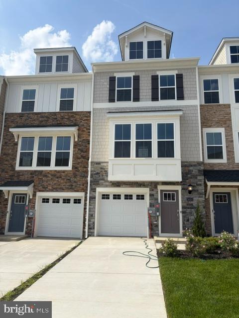 Welcome Home to St. Charles – Highlands Community! Move right into the Baylor floor plan, a beautifully designed three-story interior townhome offering 2 bedrooms, 2 full baths, and 2 half baths, thoughtfully crafted for modern living and flexibility. The entry-level (lower level) welcomes you with a versatile flex space just off the entrance —perfect for guests, a private home office, gym, or bonus living area and partial fence in rear yard. The main level features a bright, open-concept layout ideal for entertaining and everyday living. The stylish kitchen is equipped with stainless steel appliances, a center island, and a breakfast area, flowing seamlessly into the spacious living room. A convenient powder room now on the kitchen for convenience. The upper bedroom level offers two generously sized bedrooms, including a stunning primary suite with vaulted ceilings, a walk-in closet, and a spa-inspired en-suite bath featuring a dual vanity. A secondary bedroom, full hallway bath, and laundry conveniently located on this level with washer and dryer included complete the home. This residence is move-in ready and located in the St. Charles Highlands community. Enjoy resort-style amenities including a clubhouse, fitness center, swimming pool, tot lot/playground, and dog park. Schedule your showing today and step into comfort, convenience, and community living at its best! Prices and features are subject to change.