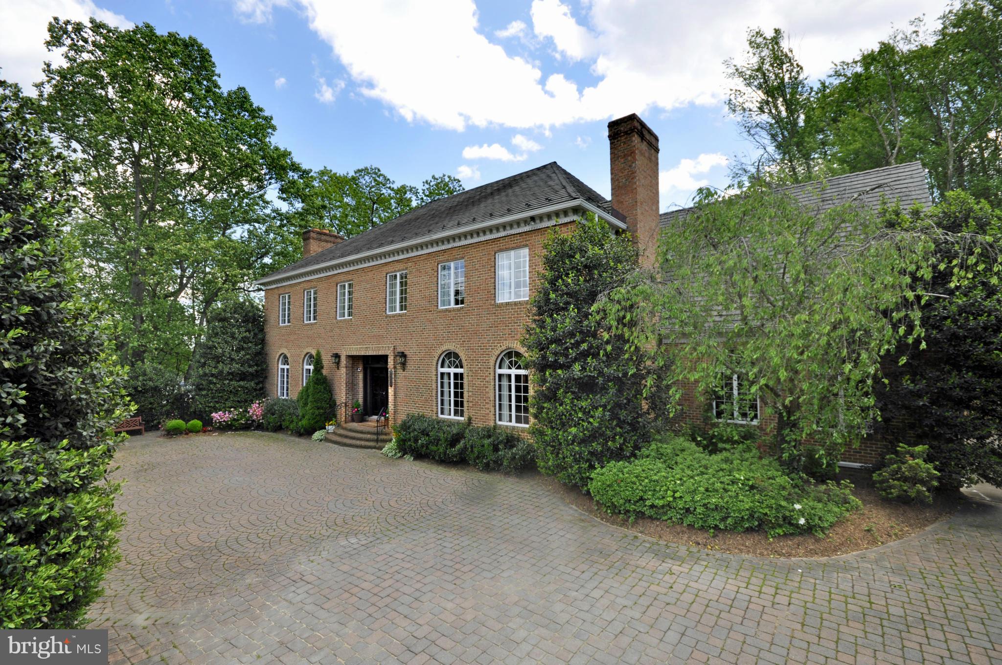 Huge Price Reduction! Elegant 6 Bedroom, 8 full Bath Georgian colonial on nearly an acre backing to parkland! Offering a flowing floor plan & generous room sizes w/ a dramatic two-story foyer, formal living & dining rooms, family room opening to a refreshed gourmet kitchen, luxurious master suite, 3rd floor media/game room & a walkout LL w/ a full kitchen, rec. room, & wine cellar.  3% COOP