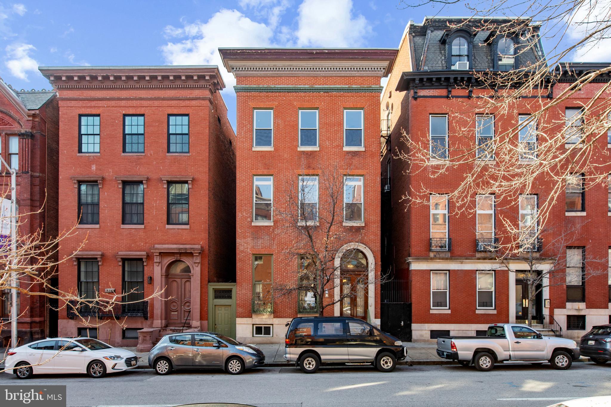 Stunning, Inviting, Historic Preservation, on Park Avenue! Fourteen Foot Ceilings, Original Moldings and Fireplaces!  One Level Living at it's Best! Living Room, Dining Room, Large New Kitchen, Original White Tiled Wall Leading to Rear Patio and Parking. A Must See!!