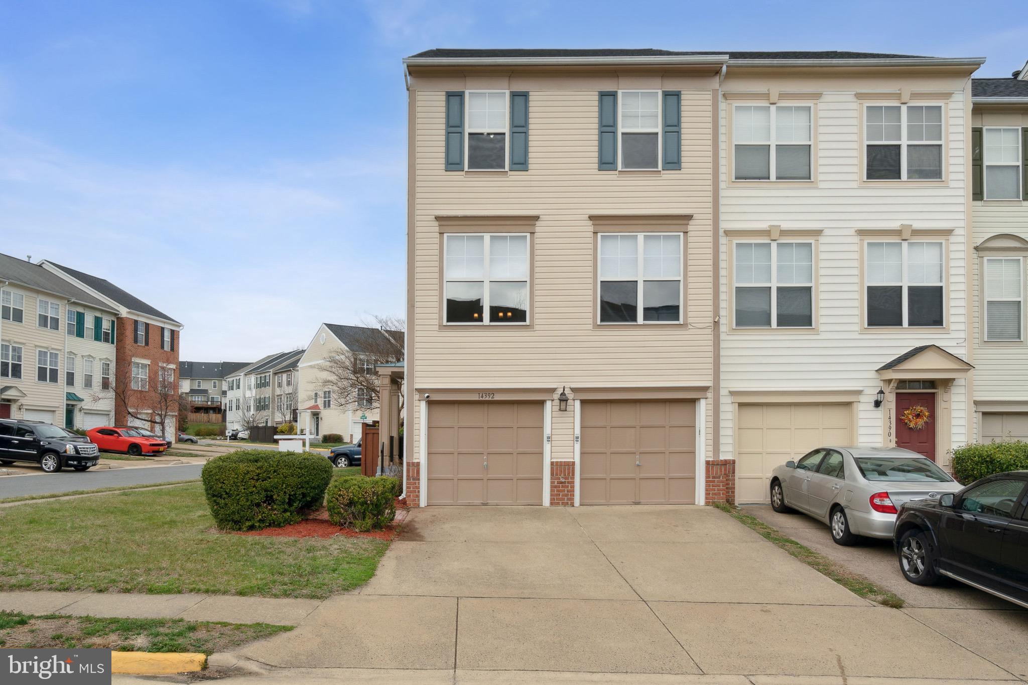 Welcome Home to this beautiful and spacious end unit. Features 3 beds, 2.5 baths, spacious 2,400 sqft living space w/ open floor plan, newer HVAC (2019), Brand newly installed LVP flooring, Fresh paint, amazing eat-in kitchen that opens to family room, 3rd floor laundry, additional family room on ground level, great sized deck off the kitchen area, spacious lower level walkout fenced in back yard and 2-car garage. Enjoy the community's pool, park and tot lots all within short distance to Potomac Mills shopping Mall and restaurants.  Tenant pays for utilities. Available for lease starting 3/30/24.