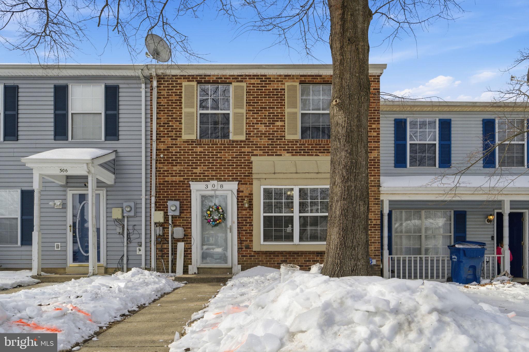 PRICE REDUCED! Affordable Well maintained beautiful brick front two level Townhome. 3 Bedrooms, 1.5 bath. Brand new stove and microwave. Refrigerator, washer and dryer are 1yr old. Recently installed LVP flooring throughout. Great location! Quiet neighborhood. Easy access to major intersections, shopping centers, restaurants, shops and parks. Huge backyard with shed. Low maintenance property, ideal for first time homeowners. Schedule your tour today.