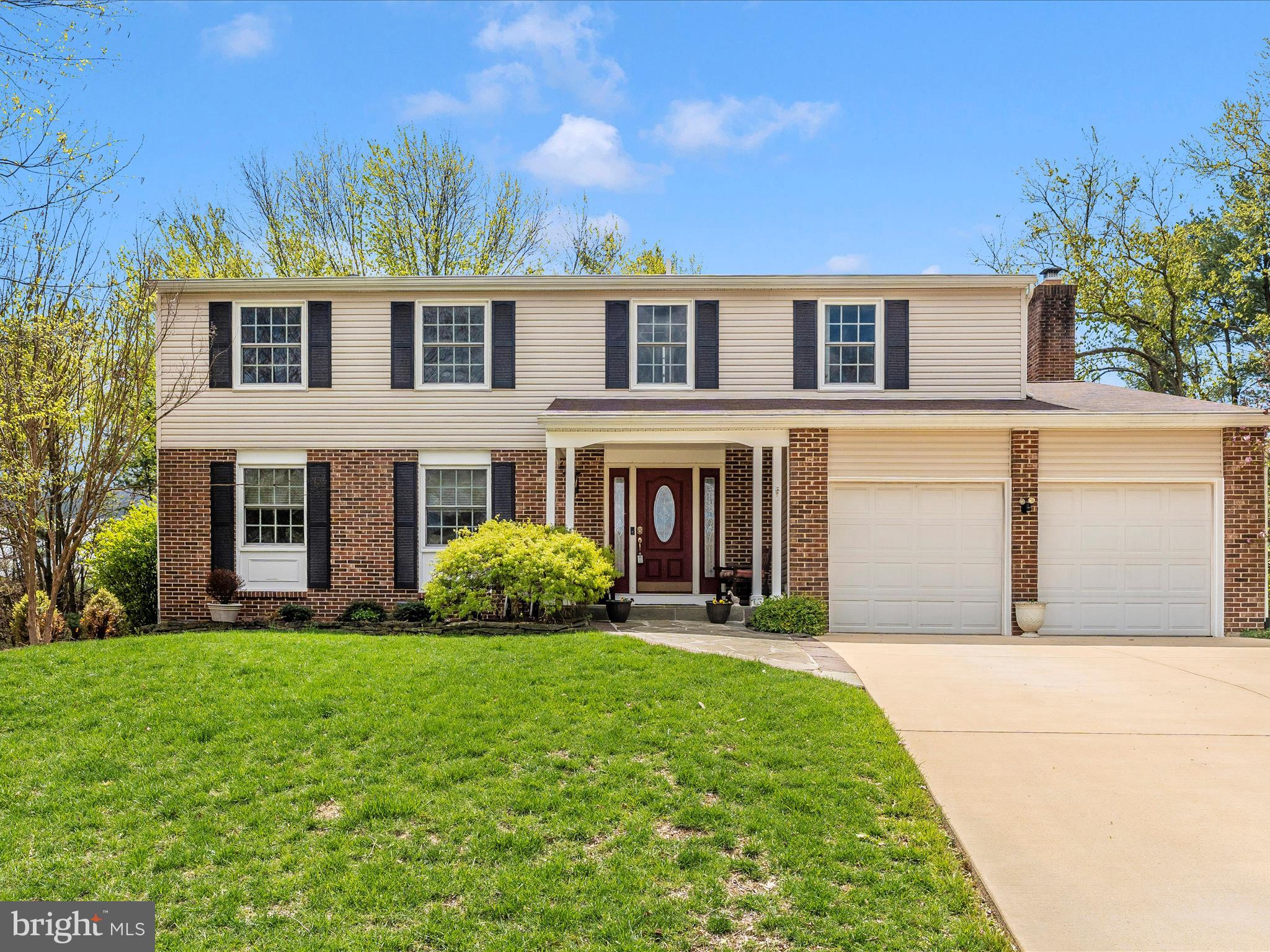 Wonderfully spacious & sunny move-in ready home in Derwood! Meticulously maintained home with large table-space kitchen, large bedrooms, walk out basement, and updates throughout!  Enter through the welcoming front porch and foyer into the large sunny Living Room and Dining Room to your left. Continue down the center hall to the spacious upgraded Kitchen with stainless steel appliances and granite counters.  The kitchen also features a generous table space with a large picture window to watch the birds on the deck!  The main floor also provides a powder room, garage access, and lovely Family Room with a gas fireplace.  From both the dining room and family room, sliding glass doors provide access to the huge Deck with electric retractable awning and stairs down to the backyard.  Upstairs you will be find big bedrooms, a large linen closet and an updated hall bath with tub.  The Primary suite includes a brand new vanity area, a walk-in closet, and an attached full bath. Downstairs is a huge, open rec room, updated full bath and laundry area with front load washer & dryer.  A nice bonus is the multiple storage closets as well as a large work room with tons of storage space.  Walk out the sliding glass doors to the peaceful patio and shed under the deck.  Enjoy the large 2 car garage with even more storage! Great commuter location near MD200, Shady Grove Metro, and 270/370.  Convenient to so many options for dining, shopping, and entertainment. This is a wonderful home that has been lovingly cared for 30+ years (only the 2nd owner!) Hurry to make it your own!!