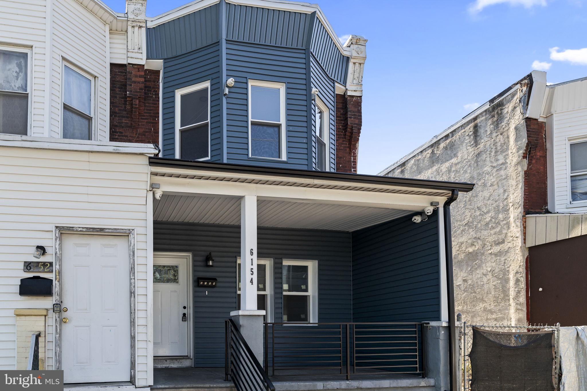 Welcome to 6154 Kingsessing Ave in the heart of Southwest Philadelphia — a freshly updated home that combines modern touches with classic charm, with High Tech 360 Monitoring system ($3000 in value) and all new appliances and windows, and New Sump Pump.  This home won’t stay on the market for long.

Step inside and immediately feel the difference. This home has been recently refreshed with stylish upgrades throughout, offering a clean, contemporary feel while maintaining its warm, inviting character. From the moment you walk in, you’ll notice the attention to detail — updated finishes, improved lighting, and a layout designed for comfortable everyday living.

The main living space is bright and open, perfect for relaxing or entertaining. The kitchen has been recently upgraded with modern layout and creative design, and providing both functionality and style for cooking and gathering. Upstairs, you’ll find well-sized bedrooms with ample natural light, creating peaceful retreats for rest and privacy.

Whether you’re a first-time buyer or looking to expand your investment portfolio, this property checks all the boxes — location, updates, and value.

-Conveniently located near public transportation, schools, parks, and shopping, making daily life easy and accessible.

-Homes like this — updated, affordable, and move-in ready — are in high demand and go fast. Schedule your showing today before someone else claims it!