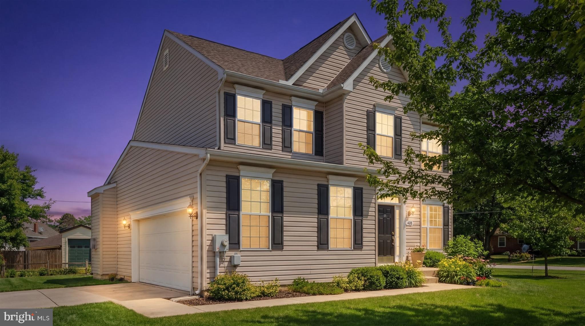 Move-in ready (freshly painted) and beautifully maintained with gorgeous wood floors, this 2015 home in desirable Ashby Commons offers nearly 2,000 square feet of comfortable living space just minutes from downtown Easton.  The bright and inviting floor plan features 3 spacious bedrooms plus a flexible nursery/office/4th bedroom/exercise room, 2.5 baths, and a spacious living area with a cozy gas fireplace.  The beautiful kitchen with granite counters and double oven flows easily into the main living space, making it perfect for everyday living and entertaining.
Enjoy the convenience of a two-car garage, large driveway, attractive landscaping, and a welcoming front porch.  The rear deck provides a great space for relaxing or hosting friends and family.   Located in a charming neighborhood with a low HOA and easy access to Easton's shops, restaurants, and cultural attractions, this home offers the perfect balance of comfort, convenience and lifestyle.
Energy- efficient upgrades include a tankless water heater and a conditioned, climate-controlled crawlspace, adding efficiency and peace of mind.
A wonderful opportunity to enjoy easy Eastern Shore living in a newer, move-in ready home!