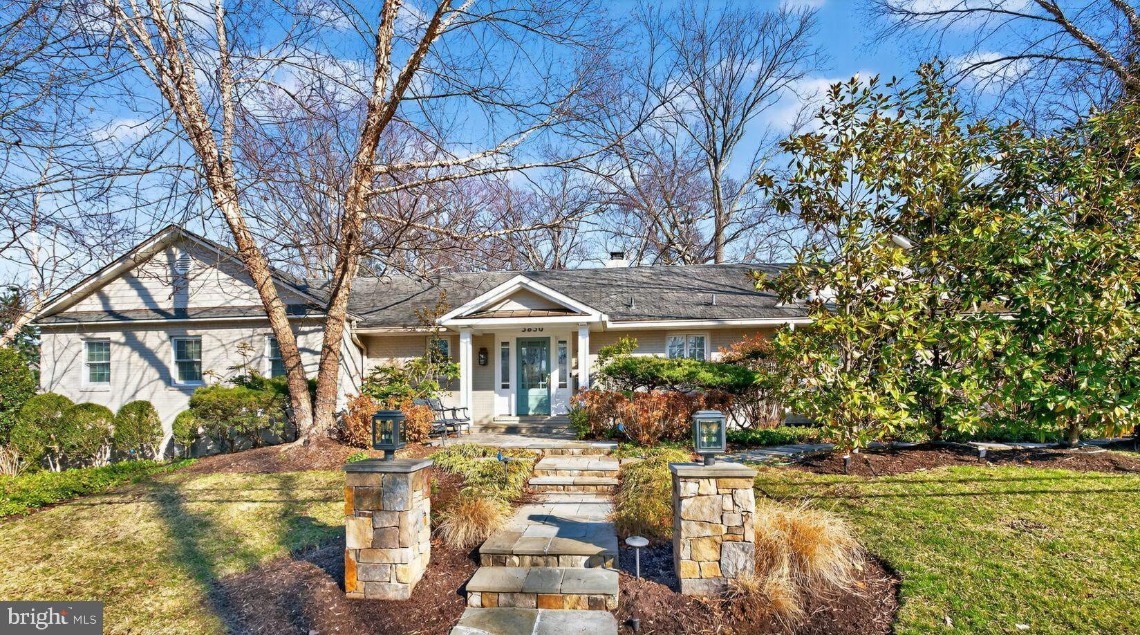 Totally renovated one-level living at its finest. Boasts almost 2,600 finished square feet above grade, with a finished lower level and oversized two car garage. Amazing Kitchen with top end appliances, Breathtaking Sun Room with vaulted ceilings, walls of windows and skylights. Renovation included Kolbe replacement windows and insulation. Professional landscape/hardscape grounds including a waterfall and pond. Gated entry to garage/motor court. Jamestown, Williamsburg and Yorktown Public Schools. See Documents for Brochure, Floor Plans and House Location Survey.