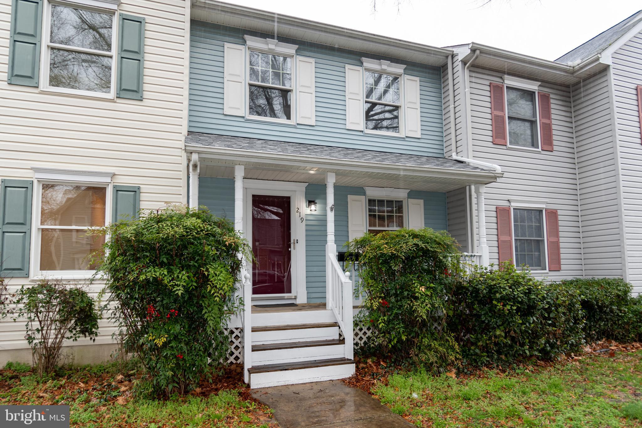 Fabulous, Very Clean Move In Ready Townhome in Downtown Easton- This Location WON'T LAST LONG; 2 Bedroom, 2 1/2 Baths, Open living room to Kitchen. Washer/Dryer located upstairs outside bedrooms a huge plus.   Parking lot in back of house with one assigned space and a back door for easy access to your new home. BONUS NO HOA FEES.  217 Dover Also For Sale.