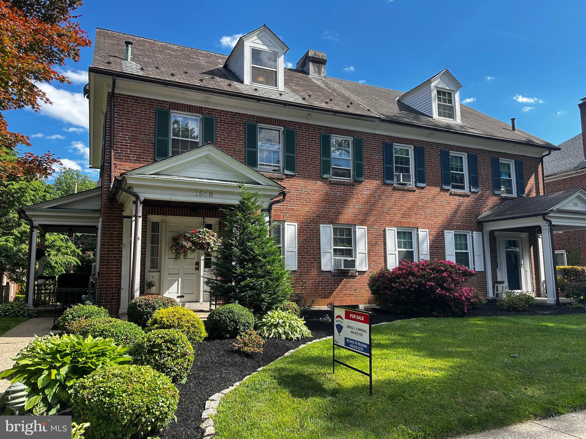 This rare two-unit apartment building in the heart of Wyomissing offers an excellent investment opportunity with strong income potential and timeless appeal. The first-floor unit, occupied by a long-term tenant, has been beautifully updated and meticulously maintained, featuring one bedroom and comfortable living space. The spacious second- and third-floor unit offers two bedrooms, with the flexibility to use the third floor as a studio, home office, or additional living area.

Both tenants enjoy secure access to a shared laundry area in the basement. An all-brick detached garage, currently not leased, presents an opportunity for additional rental income or valuable storage space. Built with enduring quality, this all-brick semi-detached property has stood the test of time and will be a solid addition to any investment portfolio.
