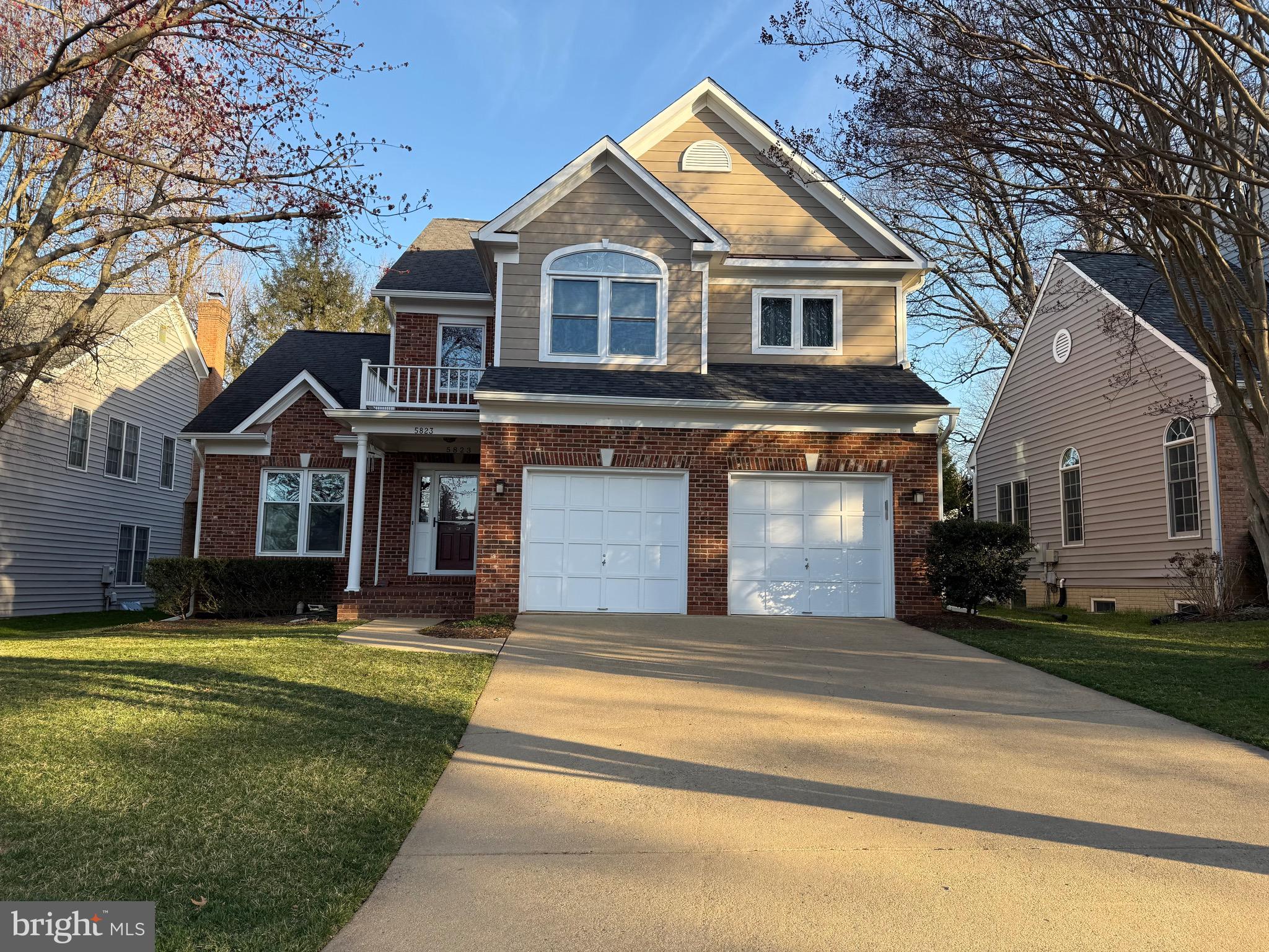 5823 27th St N is a stunning 4-bedroom, 3 ½-bath colonial home with a 2-car garage, offering 3 fully finished levels of living space. Recently updated with a new roof, windows, and siding just 4 years ago, the home features an interior that was completely repainted in July 2024. The main level boasts beautiful hardwood floors throughout, creating a warm and inviting atmosphere. The eat-in kitchen is a true highlight, with sleek stainless steel appliances, granite countertops, and a charming breakfast area adorned with skylights, all providing easy access to the spacious back deck. Adjacent to the kitchen, the family room features a cozy wood-burning fireplace, perfect for relaxing. Upstairs, the master bedroom offers two large walk-in closets and a luxurious ensuite bath with a soaking tub and a separate glass-enclosed shower. Three additional generously-sized bedrooms provide ample space for family and guests. The fully finished walk-out lower level includes a full bath, adding even more versatility to the home. Situated in a prime location, this home is just minutes from parks, top-rated schools, dining, shopping, and major commuter routes like 66, 29, and Rt. 7, with easy access to Reagan National Airport, East Falls Church Metro, Georgetown, and Tysons Corner Mall.