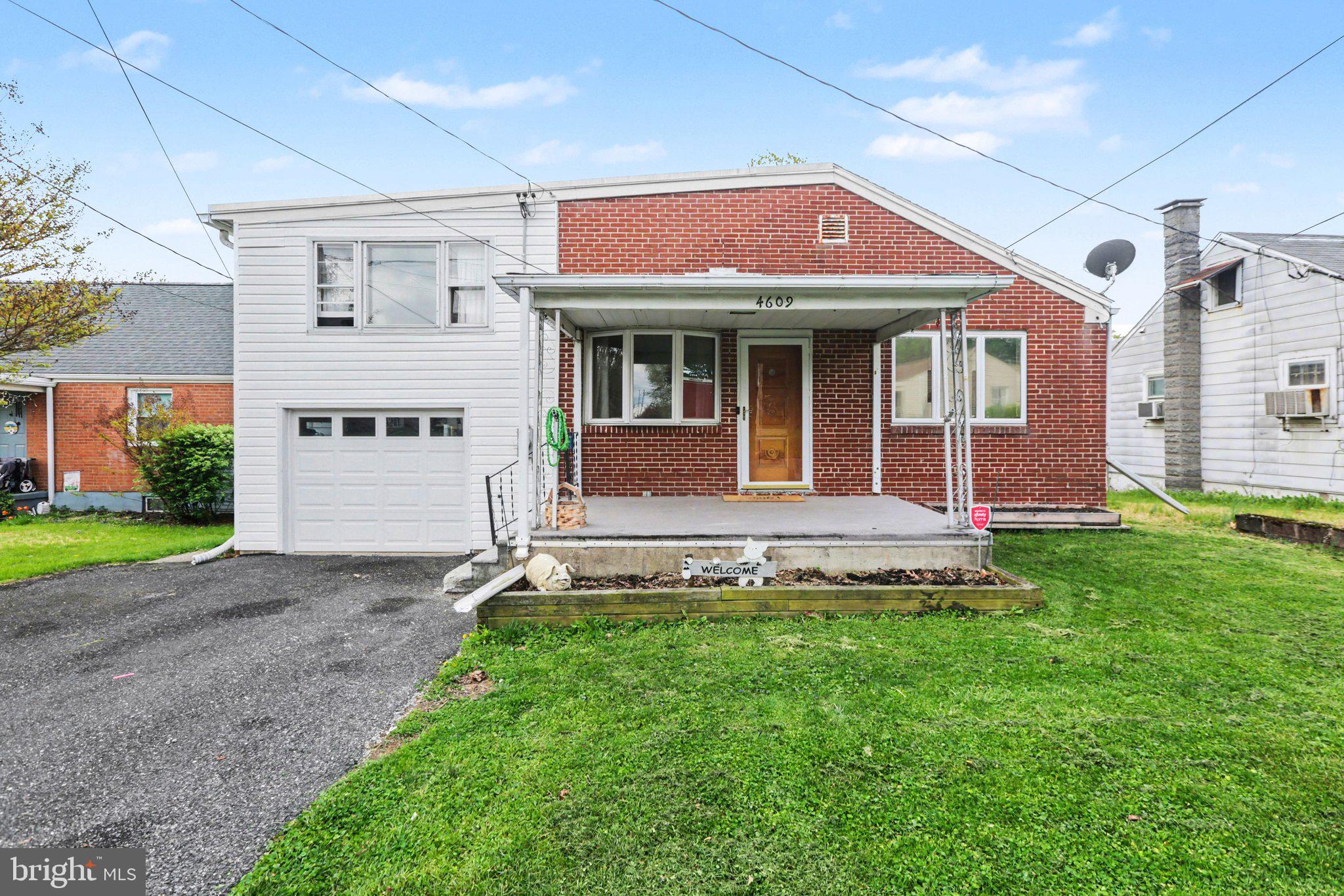 This renovated 3 BR, 2 BA split-level home in Lower Paxton Township offers a perfect blend of modern comfort and classic charm. With some renovations completed in 2022 and others in the last 3 years, this residence is ready to welcome you with open arms. The exterior features a classic brick façade, complemented by a well-maintained yard on a level, fenced, and cleared lot of 0.17 acres, providing ample space for outdoor activities like soaking in the hot tub or gardening. Step inside to discover a spacious interior with 1,744 finished square feet, designed to maximise both functionality and comfort. The layout is ideal for entertaining, with a seamless flow between living spaces. The unfinished basement offers a world of possibilities-transform it into a workshop, a home gym, or additional storage space to suit your lifestyle needs. The home includes an attached garage for one vehicle, plus a driveway for two additional cars, ensuring convenience for you and your guests. The asphalt driveway leads directly to the front entry, making access easy and inviting. Enjoy the serenity of your own outdoor retreat on the deck, perfect for morning coffee or evening gatherings.  The grill has a natural gas line running to it. The family room will wow you and has plenty of space for large family gatherings (22' x 24').  You and your family/friends will stay comfortable year-round in the family room, equipped with a mini split to keep you warm or cool! Lots of natural light, too. The front and rear yards provide a welcoming atmosphere, ideal for relaxation or play. With road frontage, this home is easily accessible while maintaining a sense of privacy. Located just under a mile from a bus stop, within five miles of a commuter rail station and 11 miles from HIA Middletown, this home offers excellent transportation options for those commuting to work or exploring the surrounding area. This property is not just a house; it's a place where memories are made. Whether you're hosting friends for a barbecue on the deck or enjoying a quiet evening in the updated living spaces, this home is designed to meet your needs and exceed your expectations. Don't miss the opportunity to make this charming residence your own. Experience the warmth and comfort that this home has to offer, and envision the life you can create here. Schedule a viewing today and take the first step toward your new beginning!
