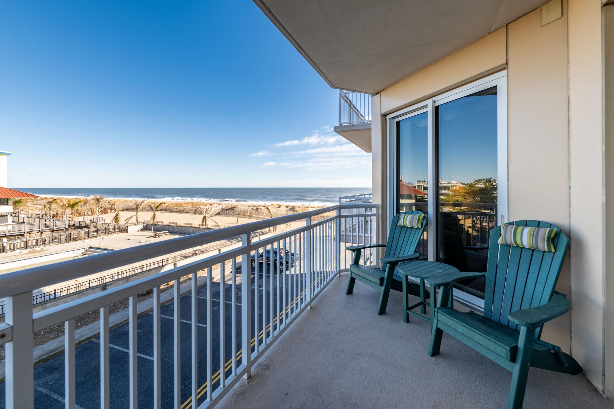 New price: $960,000 — currently the lowest-priced available residence at The Gateway Grand. This furnished 3-bedroom, 3-bath, 1,790 sq. ft. residence is a standout value in Ocean City’s premier oceanfront condominium building — priced for today’s ocean-view buyer, not direct-oceanfront pricing. Enjoy ocean and bay views from the private balcony, an open coastal floor plan, 9-ft. ceilings, gourmet kitchen, spacious living/dining areas, and the convenience of two parking spaces in the gated garage. The Gateway Grand lifestyle includes indoor and outdoor pools, fitness center with Atlantic views, owners’ lounges, kids’ club room, climate-controlled beach storage, outdoor showers, management, maintenance, security, and EV chargers. Seller is offering one full year of condo fees paid at settlement with an acceptable offer. A rare under-$1M opportunity in The Gateway Grand — schedule your showing today.