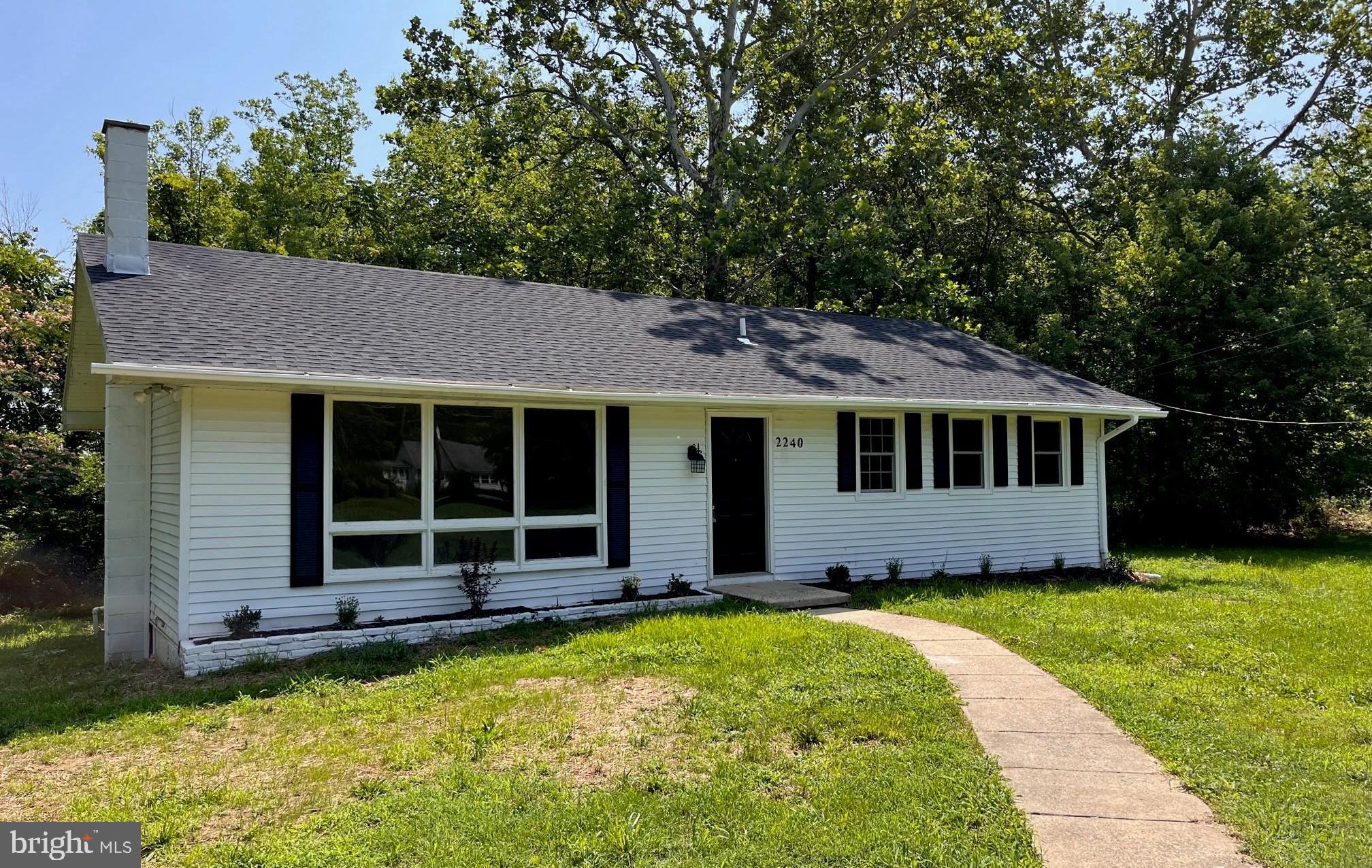 This charming 3 bedroom rancher on almost 4 acres has just been completely updated and is ready for you to move right in! Explore the 3.7 mostly wooded acres that surround this home, creating your own little oasis from hectic everyday life. This home boasts an open family room area that is completely flooded with natural light from a huge window,  so you can bask in the sunlight even when it's cold outside. The all new kitchen with open dining room is perfect for enjoying meals together and features all new cabinets, granite counters, and stainless steel appliances. All 3 bedrooms have new carpet and are painted with neutral colors to compliment almost any décor you choose, and the unfinished basement is ready for you to add more living space - home theater, office, playroom, mancave, whatever you want. And - seller is providing a one year home warranty! See this one today!