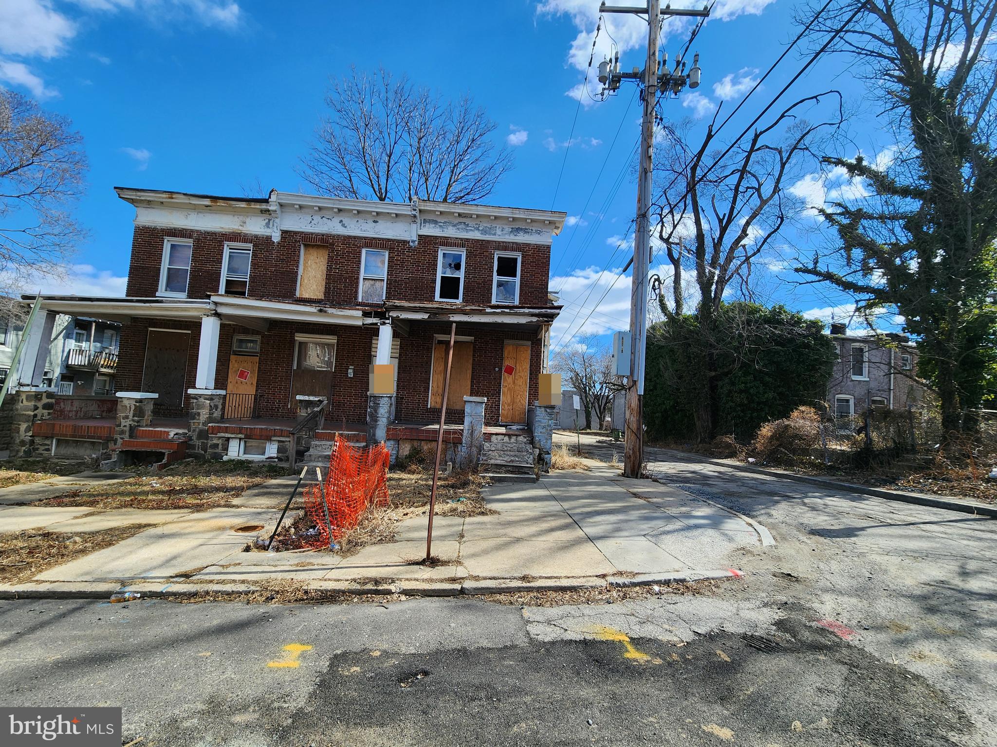 ONLINE AUCTION: Bidding begins 4/30/2025 @ 10:00 AM. Bidding ends 5/2/2025 @ 12:15 PM. List Price is Suggested Opening Bid. Deposit: $5,000.

The property at 919 N Dukeland St is a two-story brick rowhome located in Baltimore's Mosher neighborhood. The current occupancy status is unknown.​ Nearby attractions include Gwynns Falls/Leakin Park, offering extensive trails and green spaces, and Coppin State University. Major traffic routes in the vicinity include West North Avenue and North Monroe Street, providing access to downtown Baltimore and surrounding areas.