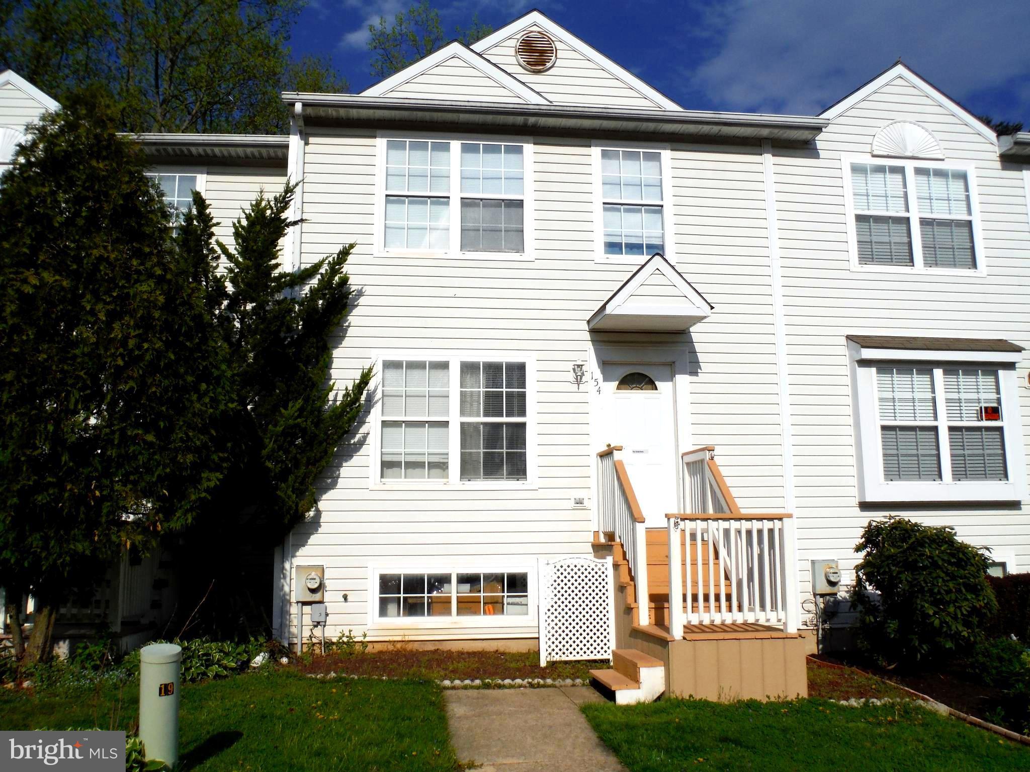 Own this house for cheaper than the cost of rent! One of the best values in the area. Move in ready town-home with spacious bedrooms, newer flooring, and a fully finished basement. Brand new Central Air and Hot Water Heater w/ Warranties! Full size soaking tub, large closets ,and a fully fenced back yard among other features. USDA financing eligible area meaning buy with no money down!