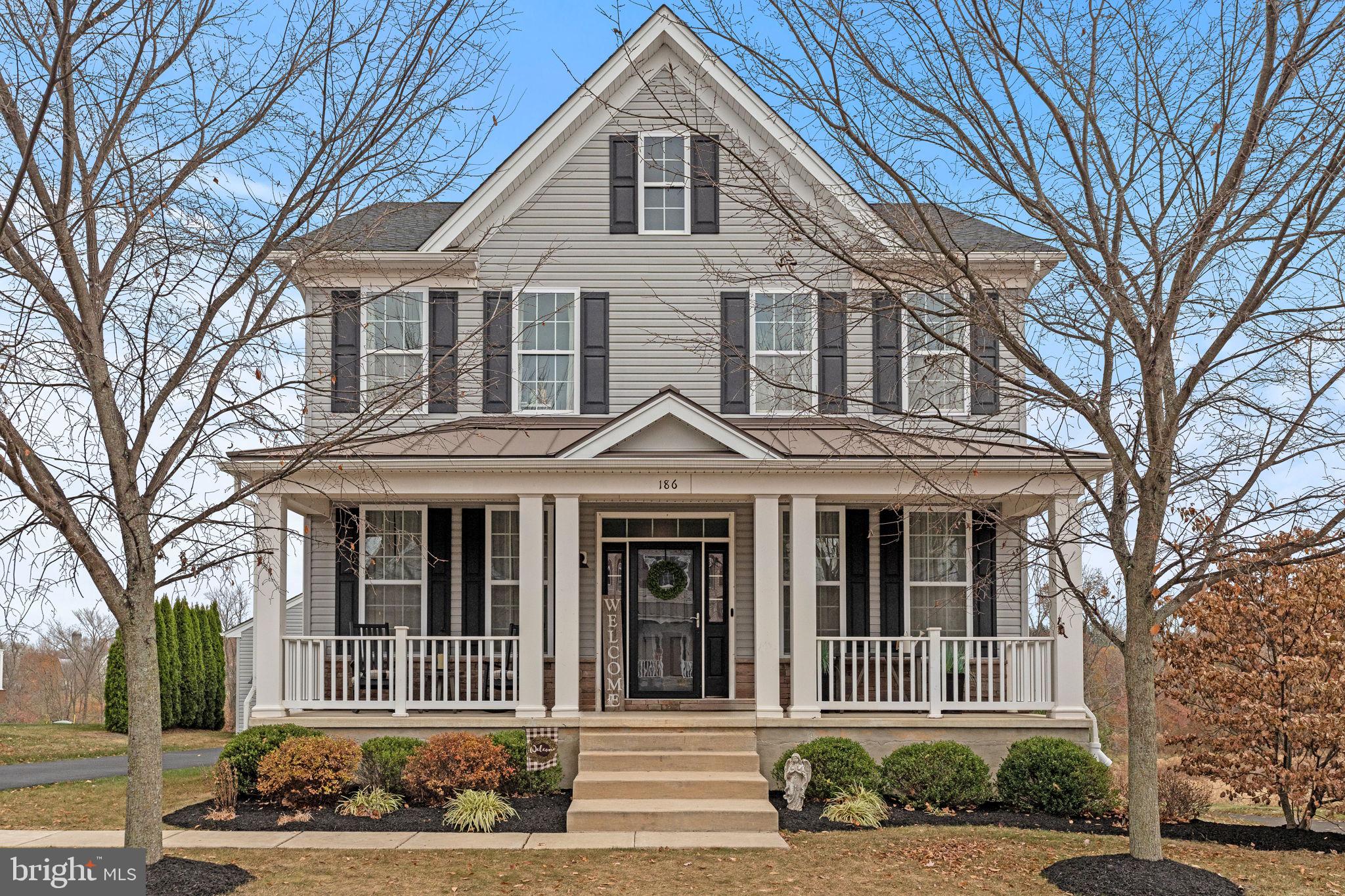 Step into this thoughtfully updated 4-bedroom, 3.5-bath home nestled in a warm, family-friendly neighborhood that blends everyday comfort with scenic surroundings. Designed for both relaxed living and effortless entertaining, the home features an open-concept layout anchored by a spacious kitchen with a large center island—perfect for morning breakfasts, casual meals, or hosting friends and family.

Freshly renovated bathrooms throughout the home bring a sleek, modern feel, while the newly finished basement—with its own full bathroom—offers incredible versatility. Whether you envision a cozy family hangout, guest accommodations, or a game and movie room, this space adapts to your lifestyle. A detached two-car garage provides plenty of room for storage and parking.

Outside, the backyard deck invites you to unwind with your morning coffee while taking in peaceful views of local wildlife—including deer, cows, and the occasional fox—creating a true retreat feel right at home.

If epic Halloweens are up your family’s alley, then this tight-knit community won’t disappoint—little ghouls and trick-or-treaters are known to wrap around the neighborhood on Halloween night. That spirit of togetherness flows throughout the year, with neighbors gathering in the playground or for the Annual Easter Egg Hunt and staying connected in a way that’s hard to find.

Located just minutes from the natural beauty of Peace Valley Park, you’ll enjoy easy access to paddle boating, hiking trails, and open-air adventures. Plus, the nearby towns of Doylestown and Perkasie offer a variety of attractions—from antique shops and car shows to unique dining and boutique shopping—adding to the lifestyle appeal.

This is more than just a house—it’s a place where comfort, charm, and community come together. Come see for yourself what makes this home so special.

Schedule your private showing today—your Bucks County haven awaits.