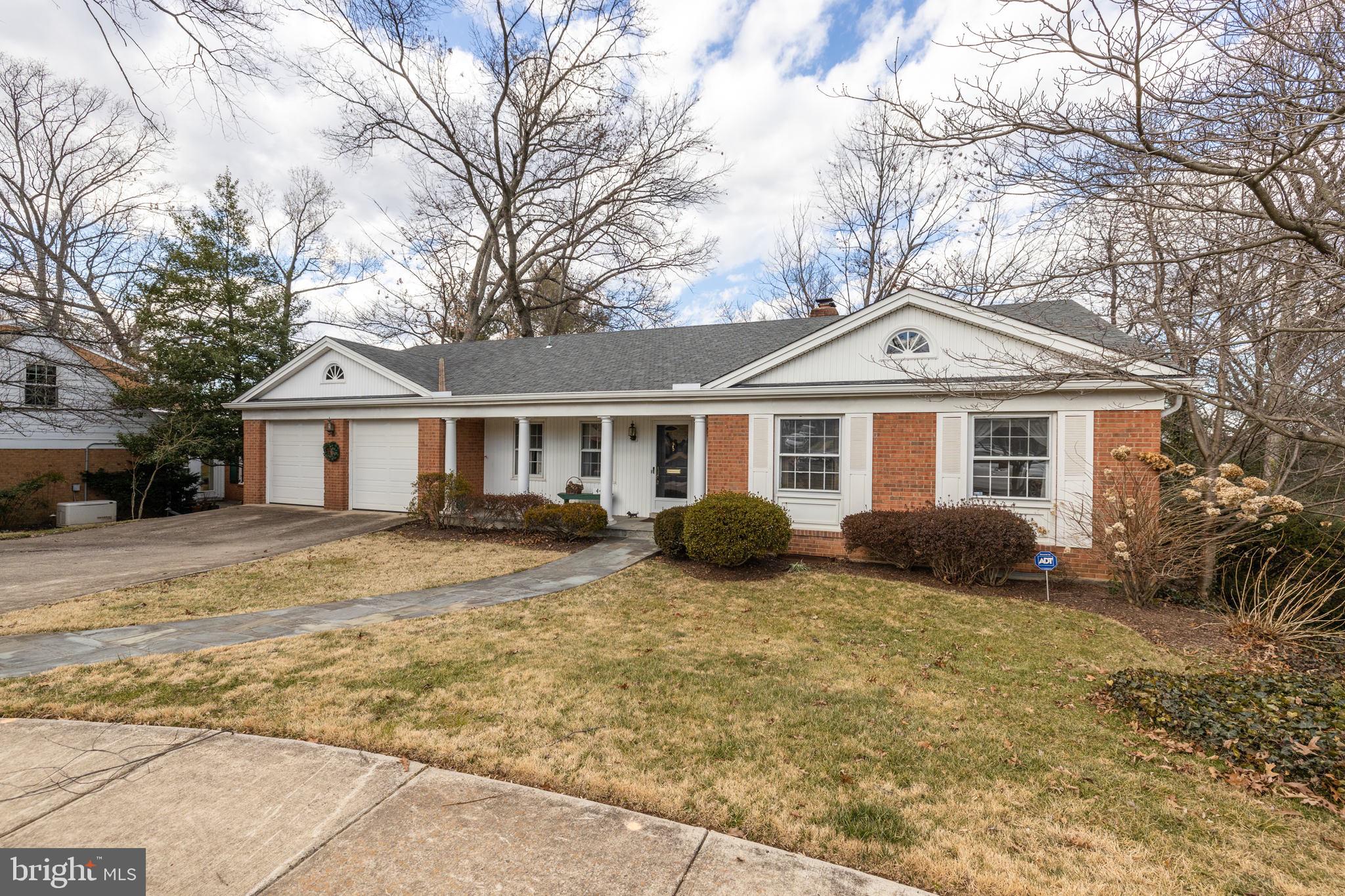 Welcome to Country Club Hills!   First time on the market in almost 50 years.  This charming 2-story all brick home located on a quiet cul-de-sac features 4 bedrooms, 3 full bathrooms, hardwood flooring throughout much of the main level, spacious living room, eat-in kitchen, quiet garden room overlooking trees, 2 fireplaces, sunny walkout recreation room, game room, aupair suite with private entrance.  Home is set on a gracious 10,327 SF lot.  Tons of options available - enjoy it as it is, renovate for amazing one-level living, pop the top or build new!  Please see contract info sheet in DOC section.  Offers, if any, due by 12pm on Tuesday, February 22nd. TXT LSTR with any questions.