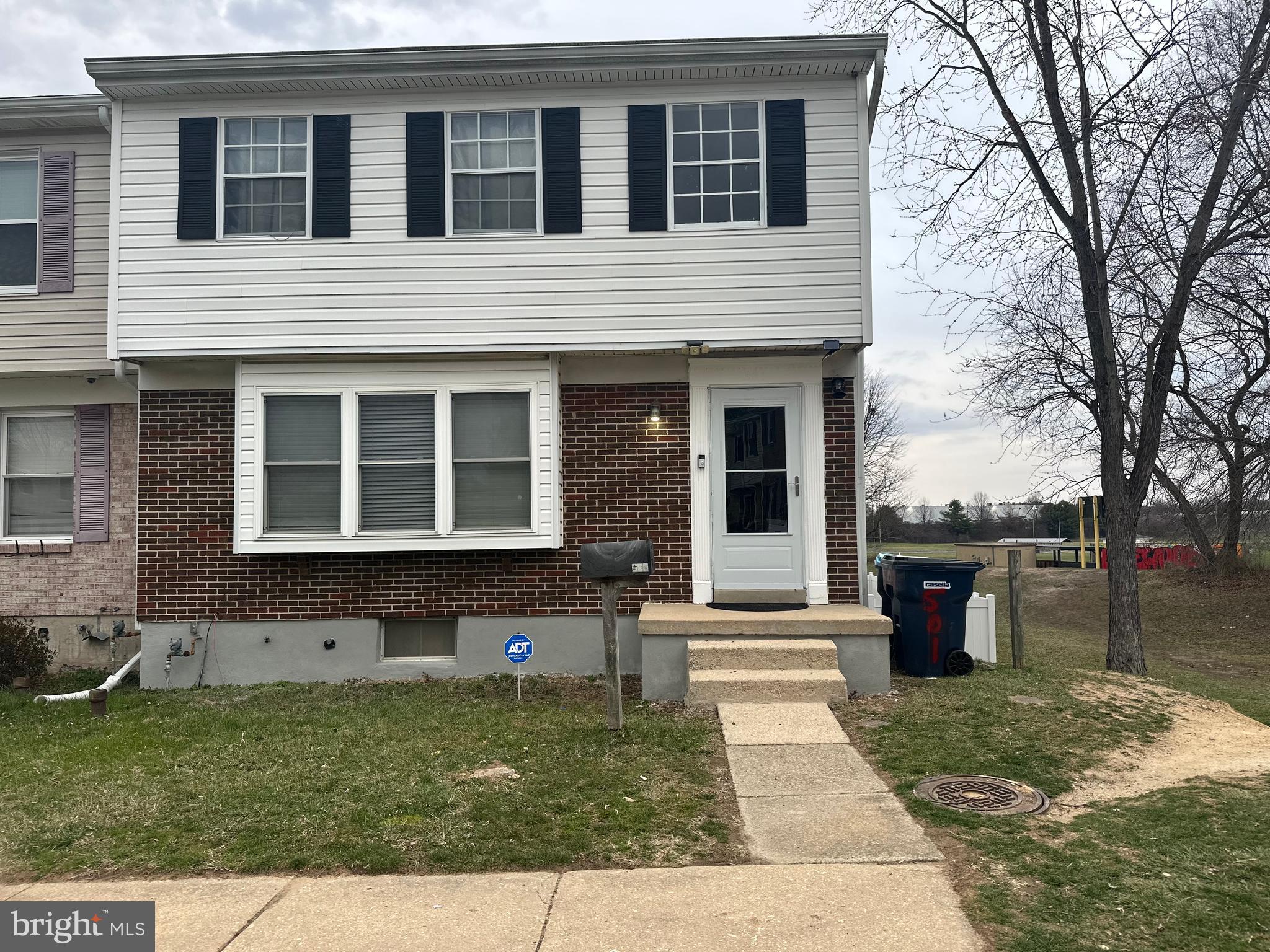 Welcome home this spacious 4 bedrooms, 2 full baths 1 1/2 bath is turn key ready. This end unit Town Home has a spacious fenced in back yard with deck. Great for family & friends  gathering and celebrations. Home is in good condition. Partially finished basement. Beautiful wood floors, natural light from Bay windows. Walk in closet in main bedroom.