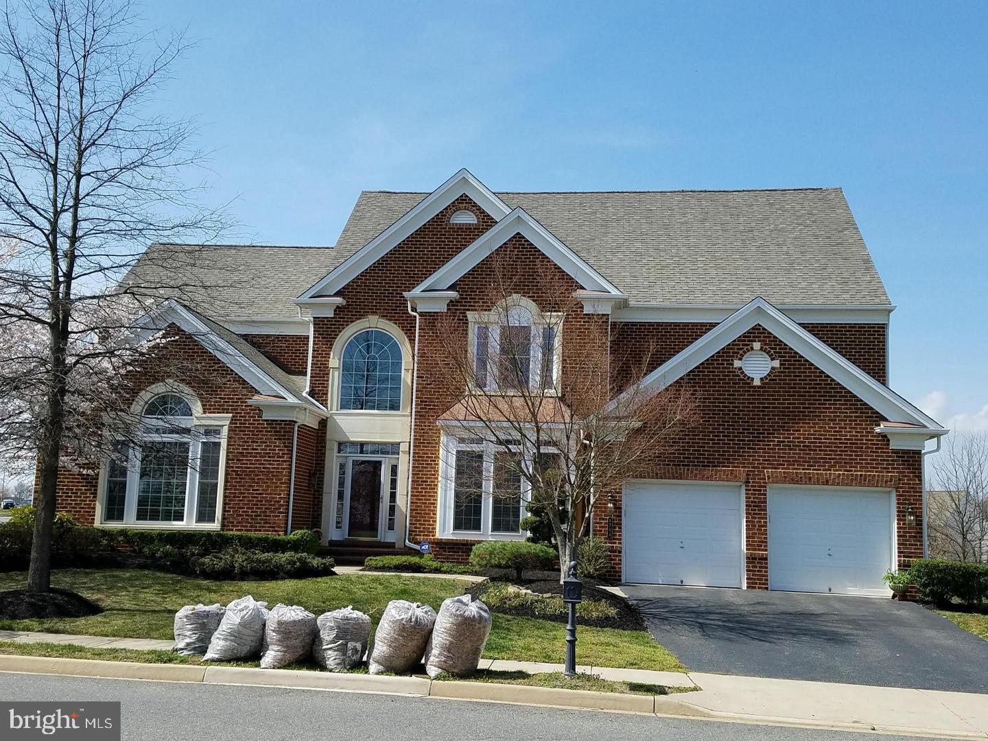 5 bedrooms. First floor master bedroom with 4 more bedrooms on the second floor.  Pictures taken several years ago. Currently tenant occupied.  All hardwood flooring. Finished basement with wet bar, exercise room and theater room.