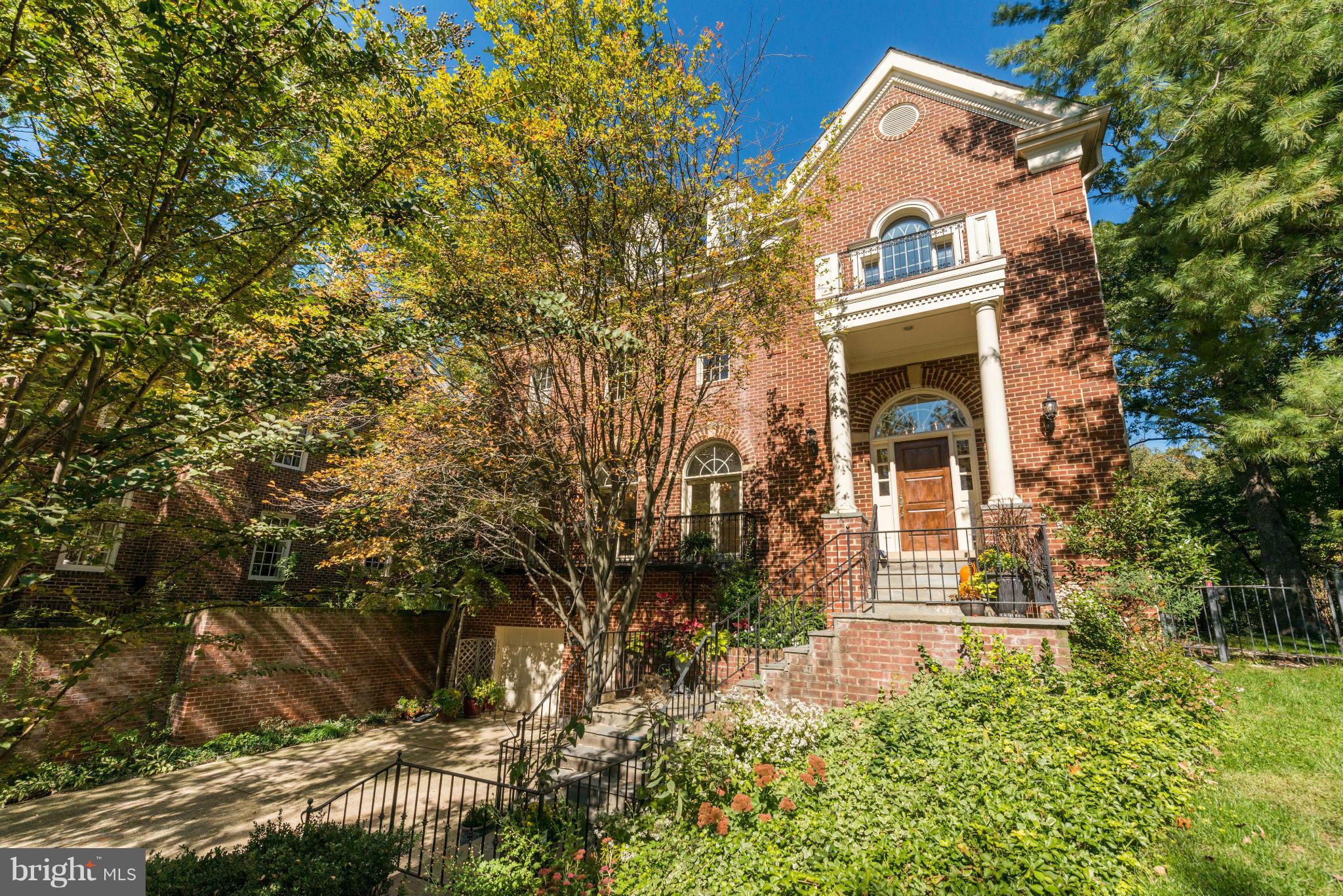 Charming 6BR/6.5BA home located in sought after Hillandale. Spacious floor plan w/gracious rooms. Main level has large LR, DR & Kitchen w/ connected Family Room all w/hardwood floors. Second level showcases Master ,Office, Bedroom w/full bath. Top level w/4 BR/3BA, LL in-law suite w/separate entrance. Large double lot w/private views of Rock Creek Pk, deck & 2 CAR GARAGE & driveway for 6+ cars!