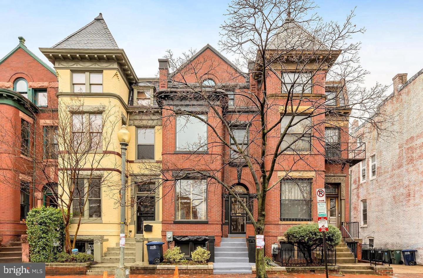 4th bedroom is in the basement apartment that is available for an additional negotiable amount .  This elegant Victorian townhome is located on coveted Westminster Street, a tree-lined enclave in the heart of Shaw. Thoughtfully updated to blend historic charm and modern conveniences.   The original vestibule welcomes you into the main level of the home, and stunning original hardwood floors flow throughout.  Just beyond the living room and dining room, a newly updated open kitchen anchors the main living level at the heart of the home.  The modern, yet undeniably classic, kitchen boasts white Shaker cabinets, gleaming Quartz countertops and stainless appliances, including a gas range for the home chef!  South-facing family room in the rear of the home includes updated french doors and leads to the serene rear deck and yard.  Upstairs, the spacious primary suite includes a large walk-in closet and newly updated en suite bath.  Two additional bedrooms and a guest bath round out the second level.  The versatile upper floor can be used as a yoga studio, exercise room,  office or additional storage.   The quiet, one-block street is truly a hidden gem in historic Shaw.  Westminster Park is just across the street, and the best of city living is merely steps beyond!  The neighborhood boasts an unparalleled mix of top restaurants and bars.   Whole Foods and Metro are just two blocks away, or head out and explore nearby Logan Circle, U Street and so much more.