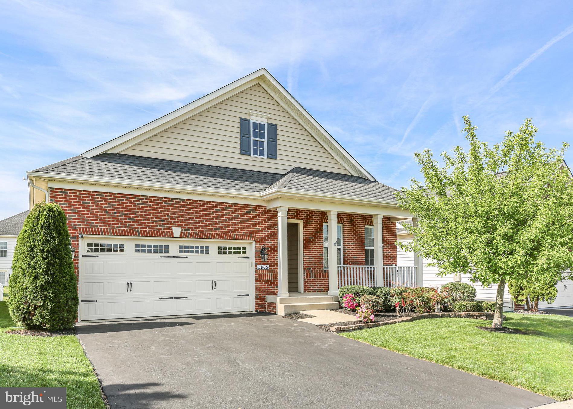 BEAUTIFUL Main Level Living in Virginia Heritage at Lee’s Parke!  Thoughtfully Designed Home with Comfort and Style in Mind!  3 Bedrooms, 3 Full Bathrooms with Finished Basement!  2.5 Tandem Car Garage!   Low Maintenance Covered Deck with extra wide steps to the backyard!  Easy to Maintain Wood Flooring!  Open Great/Living Room with Gas Fireplace!  Dedicated Dining Area!  Kitchen offers Wall Oven, Island for Extra Storage and Casual Dining, Granite Countertops, SS Appliances and Pantry!  Enjoy stylish Pendant Lighting above the Kitchen Island!  Primary En-Suite showcases 2-Walk-In Closets with Custom Closet Organizers, Remote Controlled Silhouette Blinds, Tray Ceiling with Ceiling Fan!  The Primary Bathroom is gracious in size where you can enjoy a Double Vanity with Extra Storage, Private Water Closet, Linen Closet, Separate Shower and Soaking Tub!    Finished Basement with Full Bathroom, Recreation Room PLUS Additional Space for Storage/Workshop Area!  Garage BONUS:  Motor Enthusiast's will love the Garage features - 2.5 car Tandem, Gladiator Cabinets, Epoxy Floor Covering!  Well-Manicured Lawn and Landscaping!  Lawn Irrigation System!  Community HIGHLIGHTS:  Award Winning 55+ Virginia Heritage is close to transportation, VRE, Commuter Lot, Shopping and Medical! HOA fee includes Verizon FIOS Internet & Cable and a Club House with 2 Pools, Exercise Room and much more!!