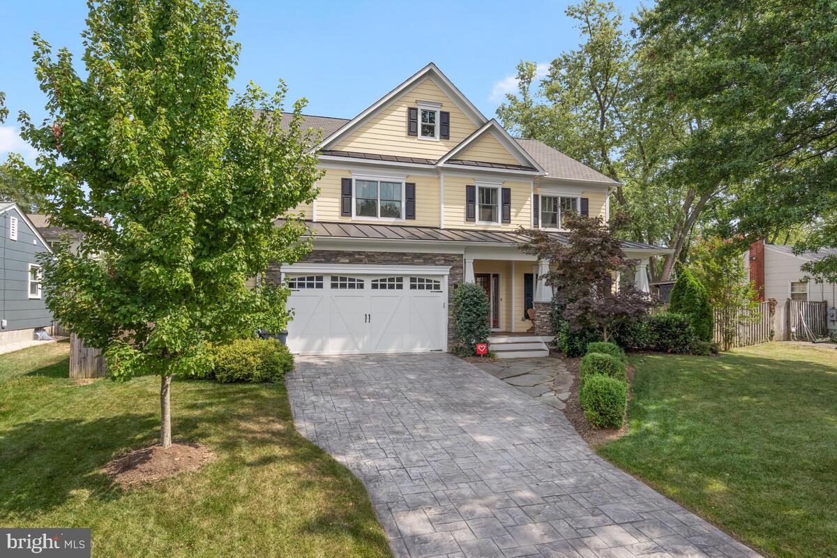 An exceptional rental opportunity is found in this Vienna home.  The main level offers an open family room/breakfast area/kitchen plus a dining room, home office,  powder room, and French doors leading to the garden.  The upper level has a total of 4 bedrooms and 3 baths including a primary suite with double closets and large en-suite bath and separate laundry room.   The lower is fully finished with a family room and fireplace, exercise room, powder room, guest bedroom with full bath, and storage.  The fully fenced garden provides a patio,  swimming pool and pool house with bath , cabana, and storage.   The home is located within easy walking distance of shops and restaurants.  Owner prefers longer term leases.  Landscaping and pool service is included in the monthly rent.  In the event that tenant opts to use pool, professional pool service is required.  Minimum annual income of $265,000 using the income of no more than 2 applicants is required along with a FICO score above 700.