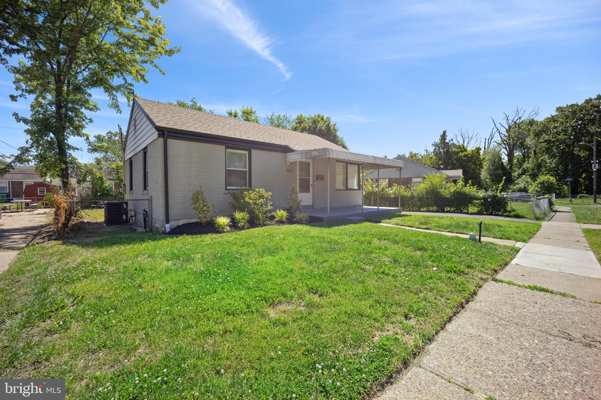 Beautifully renovated 3 bedroom, 2 full bath ranch home offering stylish updates, a finished basement, and numerous major improvements throughout. The bright and inviting main level features hardwood flooring, recessed lighting, a stunning custom accent wall, and an updated kitchen complete with stainless steel appliances and modern finishes. Both full bathrooms have been tastefully renovated with tiled tub/shower surrounds, while the finished basement provides valuable additional living space, including a private bedroom suite with an adjoining full bath. Extensive upgrades completed in recent years include a 200-amp electrical service with updated wiring (2023), new water and sewer lines (2023), new basement windows (2023), fascia and window capping (2024), and a new heater (2024). The home also features central air conditioning, newer appliances, and a washer and dryer approximately one year old. Outside, enjoy a fully fenced backyard with a custom fire pit seating area, perfect for entertaining or relaxing with family and friends. Ample closet space, an unfinished storage area in the basement, low taxes, and a convenient location to complete the package. Move right in and enjoy the comfort, style, and peace of mind this exceptional home has to offer. Schedule a tour today!