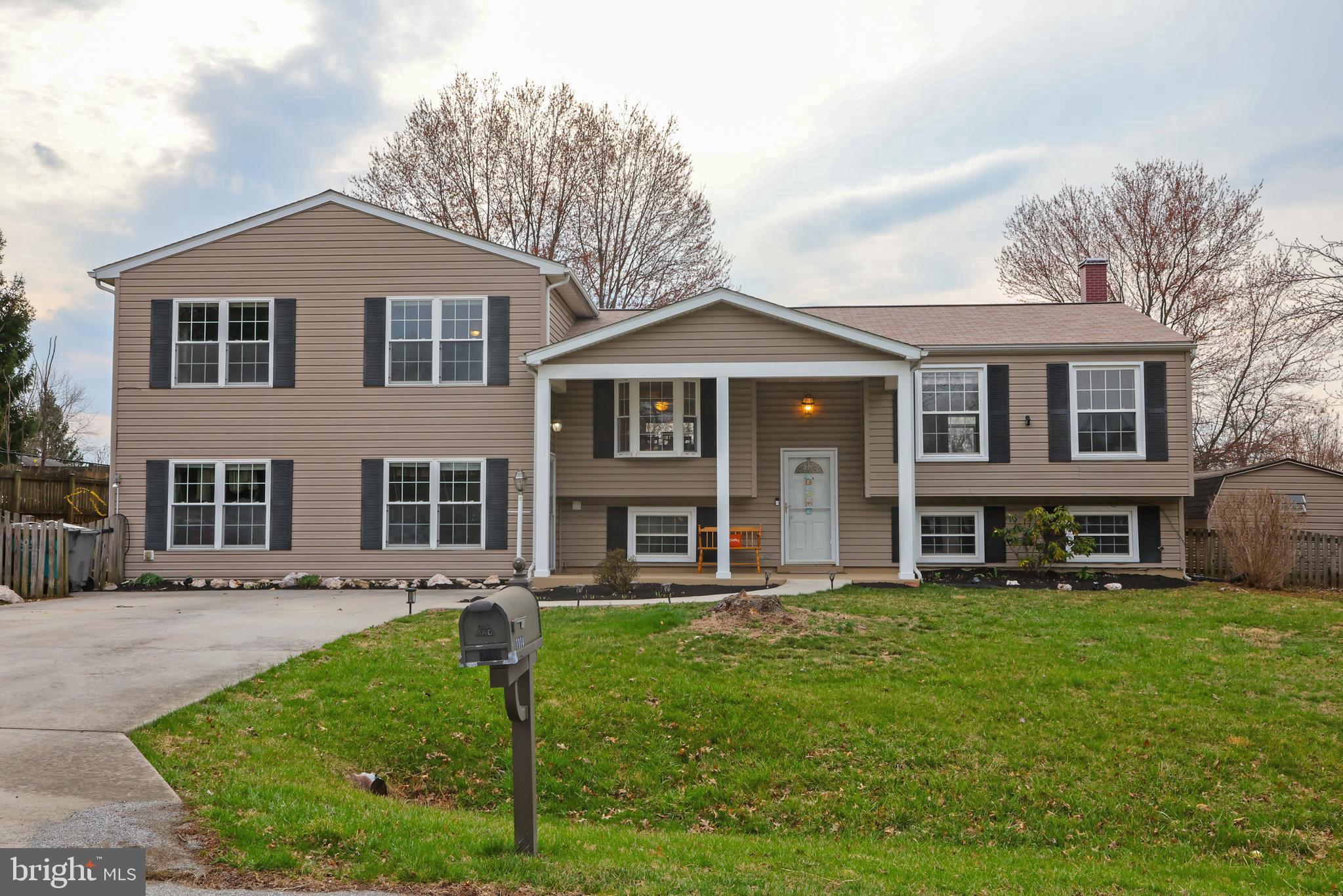 Located in Beautiful Middletown MD, The home of Blue Ribbon Schools and Historical Civil War Roots hosts this  HUGE Classic Bi-Level home offering  6.....YES..6 Generous Size  Bedrooms and a Private In-Law Suite.
Middletown Valley known for that  Sweet Country feel and those  Beautiful Mountain Views is the Perfect location to Start Your Home Journey.
Begin by walking into the Open Foyer and you Will see this Home is Like No other.
The main level is Spacious and offers Max Sunlight with Easy Access to the Kitchen which has Granite Countertops,  New Stainless Steel Appliances and New flooring.  Slide Open the Door off the Kitchen and Enjoy your Meals or Parties on the NEW Trex Deck built in 2020!  Gaze out into the Fully Fenced in Backyard or make use of the additional Paved Patio for All Your Grilling and Back Yard Parties.
The Main level has 3 Bedrooms with 1 Full Bath. Just a short walk down the hall leads you to the Immense Great Room/ Family Room with Beautiful Hardwood floors and Floor to Ceiling Windows. Strategically located off the Great Room is the  Primary Bedroom with Hardwood floors and Attached Master Bath adding yet another Full Bath. Don't Forget there is an Additional Guest Room with Connecting Private Upgraded 3rd Full Bath  on this level too!  Take a  few steps down and you will Walk into the Completely Private  In-Law Suite with Separate  Kitchen, Stackable Washer/ Dryer and Extra Wide Walk out doors. This In-Law Suite has its own Hot Water Heater,  along with a Newer  HVAC unit for Energy Efficiency.  Still looking for more space ....Then Don't Blink...because located on the other side  Lower level of this Home is the Useful Game Room with Built in Bar & Pool table to start your Entertaining Night of Fun.
The 6th Bedroom or  Den has Even  more storage and the 1/2 Bath is also located on this lower level. With Soo many rooms...And Soo Much Space.... This Home has So much to Share and Enjoy! Don't let this Home get away from YOU...Move quick! The Seller has added a New Roof in 2020 and Sharp Professional Landscaping in 2025.
Seller is offering a Buyer 1-HW.