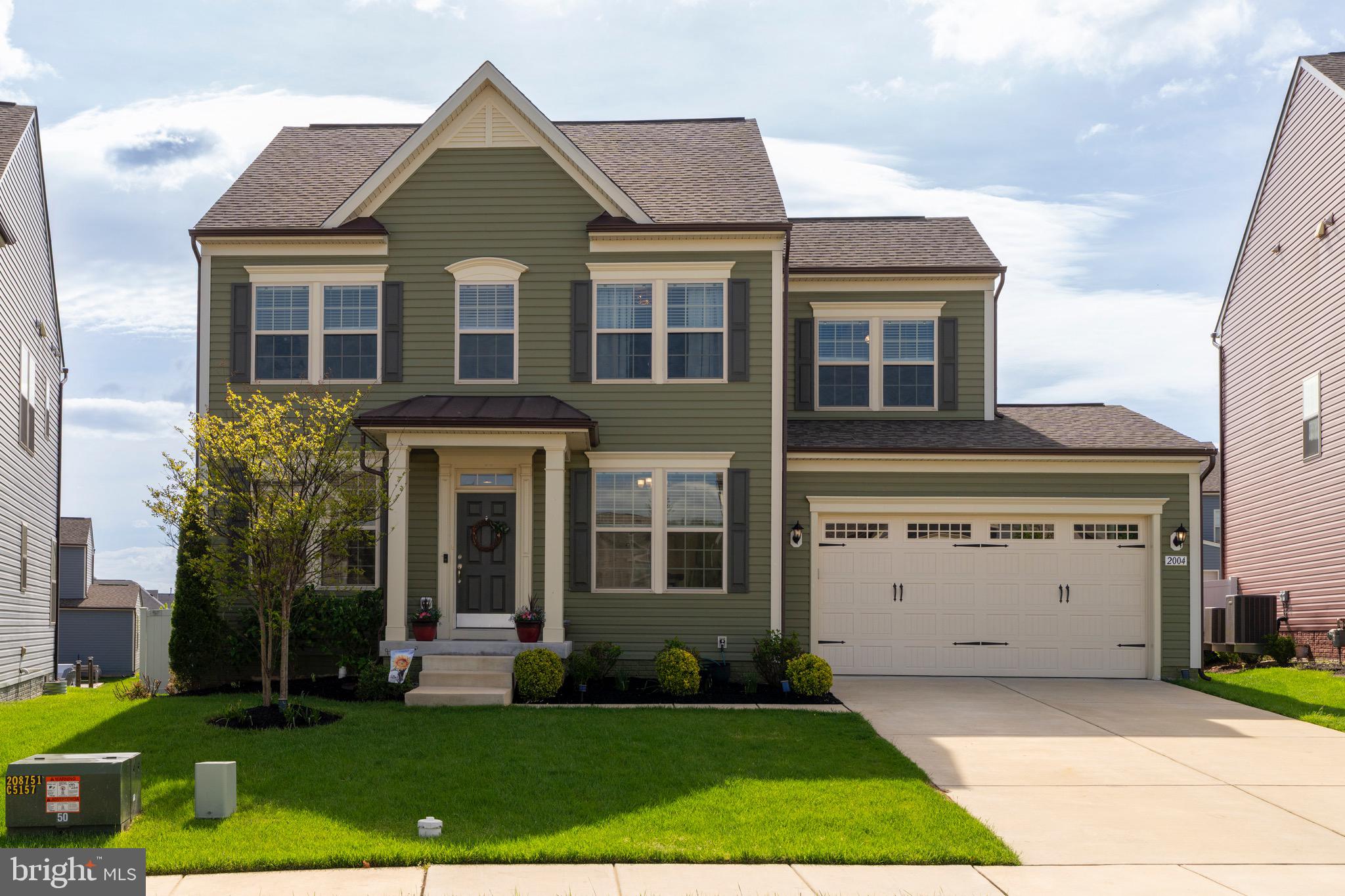 OFFER DEADLINE MAY 5th at 7:00 PM. Welcome to 2004 Foster Way, a beautifully maintained colonial nestled in the desirable Tuscarora Creek community of Frederick, Maryland.  This home offers modern comfort, with generous living space across three finished levels. The main floor features an inviting open layout with abundant natural light, a gourmet kitchen with granite countertops and stainless steel appliances, and a seamless flow into the dining and living areas—perfect for both everyday living and entertaining. Upstairs, the expansive owner’s suite offers a peaceful retreat with a walk-in closet and a  en suite bath with large shower as well as a dual vanity. Additional bedrooms are well-proportioned and ideal for use as bedrooms or a home offices or gym. The fully finished basement provides even more versatile living space, complete with a large rec room, full bathroom and plenty of storage space. Step outside to enjoy a private fenced in backyard and take advantage of the community amenities, including a clubhouse, pool, playground & walking trails. Located just minutes from shops, restaurants, and major commuter routes, this home offers the best of both convenience and community.