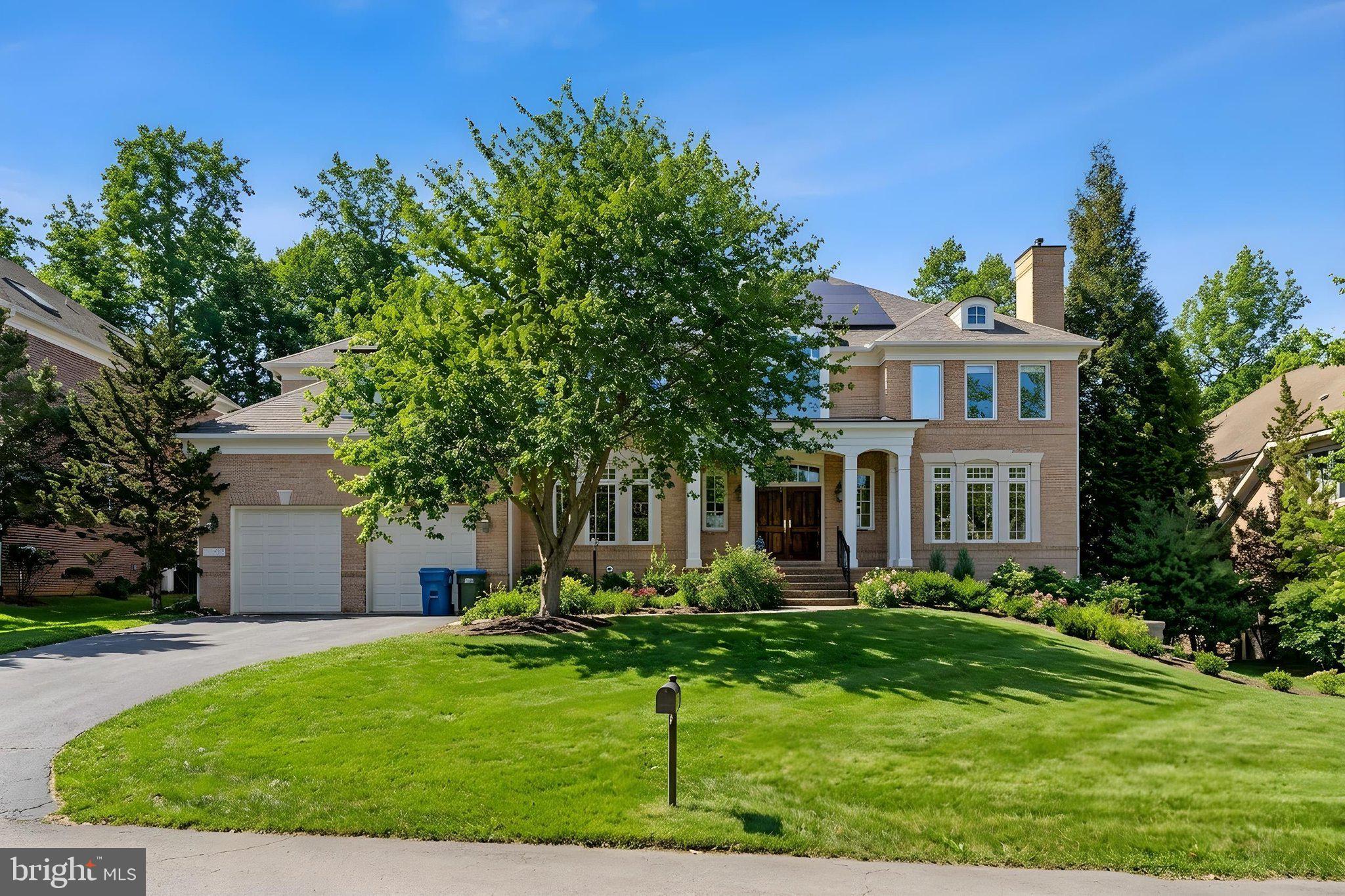 Welcome to the Winthrop model in prestigious Red Cedar West, offering exceptional space, natural light, and incredible potential. With some updates and personal touches, this home presents a rare opportunity to create your dream home or realize outstanding investment value. Double front doors open to a dramatic two-story foyer with a sweeping curved staircase and views through the family room to the private wooded backdrop. Expansive windows fill the home with natural light throughout. The main level features formal living and dining rooms, a butler’s pantry, a spacious kitchen with center island and abundant cabinetry, a sun-filled sunroom, family room with fireplace, office, laundry room, and two half baths. Upstairs, five generously sized bedrooms offer walk-in closets and private bath access, including a spacious primary suite with sitting room, fireplace, dual walk-in closets, and a luxurious bath. The finished walk-up lower level includes a wet bar, recreation areas, media room, gym, sixth bedroom with en-suite bath, and ample storage. Situated on a 0.68-acre lot surrounded by trees, this home offers a peaceful setting just minutes from shopping, dining, and the Dulles Toll Road. A rare chance to add your vision and unlock the full potential of an exceptional property.