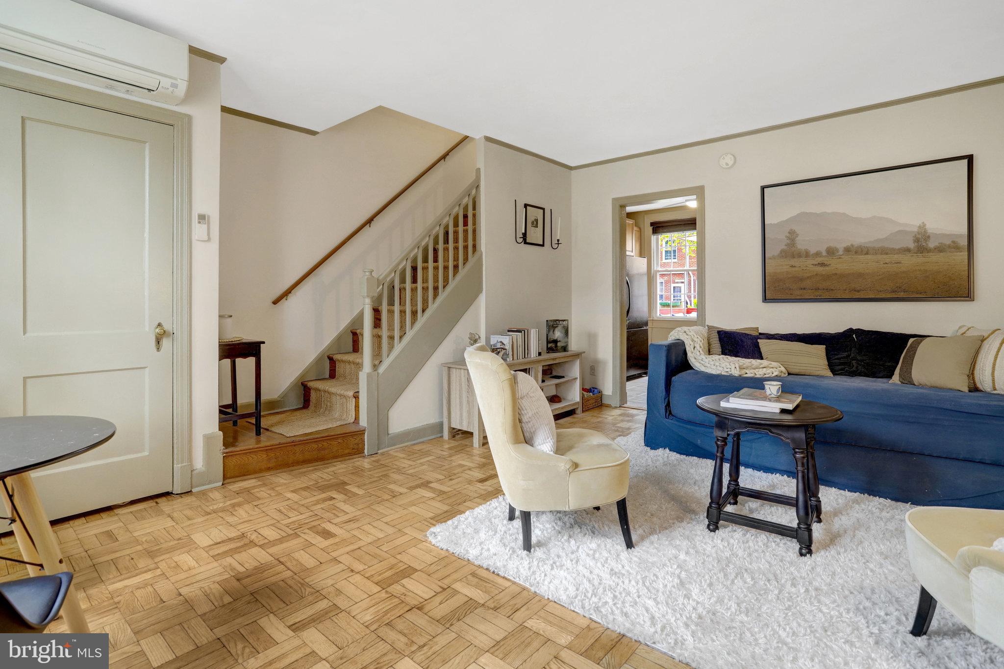 Don’t miss this beautifully updated 2-level, 1-bedroom, 1-bath townhouse-style condo with a spacious private deck—perfect for relaxing or entertaining!

Sunny and spacious, this charming Arlington Village home sits near the top of the hill by the Army Navy Country Club. It features original hardwood floors, an open floor plan, and abundant natural light throughout. The eat-in kitchen is tucked at the back of the unit, overlooking the courtyard, with ample counter space and a BRAND NEW stove/range—ideal for cooking and casual dining. Step right out to your private deck, a rare bonus in this community!

Upstairs, the expansive primary bedroom offers 2 closets and a bathroom at the end of he hall. The heating and A/C systems have also been recently updated, adding to the home's comfort and value. Back downstairs a new washer/dryer was installed in 2024.

Located in a highly desirable section of Arlington Village, you'll enjoy access to fantastic amenities including a community pool, tennis courts, wooded walking paths, and beautifully maintained courtyards. There's plenty of parking for residents and guests, and the location can’t be beat—walk to shops, restaurants, grocery stores, and Metro bus stops. Quick access to Crystal City, the Pentagon, DC, and all the hot spots along Columbia Pike!