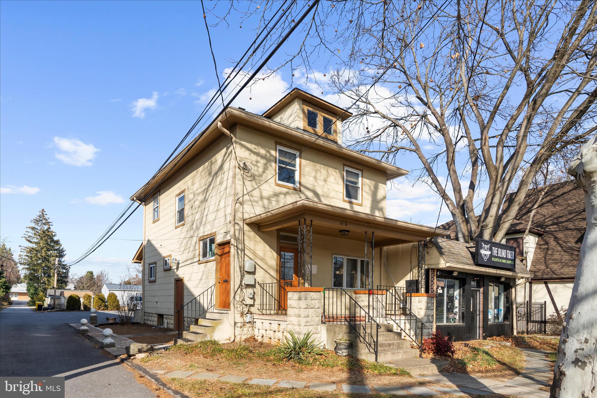Commercial opportunity with so much potential. Zoned C2 and is currently four units, tenant occupied, 2 are on month-to-month lease. Off street parking in rear of building. Contact agent for more information and to schedule showing.