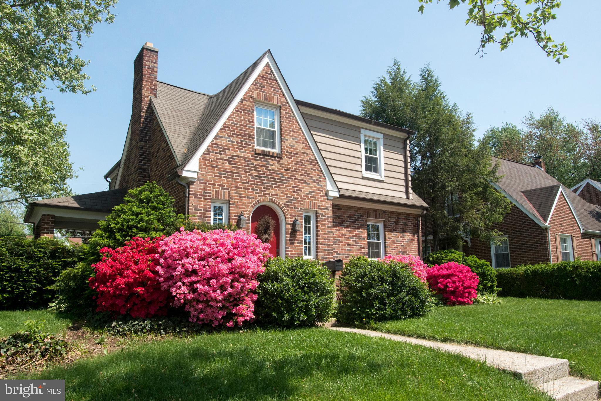 Fall in love with the character and charm this 3 bedroom home in York Suburban Schools offers. Curb appeal max! Fenced corner lot with covered side porches and oversized 1-car garage. Nicely landscaped with lots of fruit producing plants in the backyard, including blueberries, strawberries, and an apple tree. Hardwood floors shine throughout most of the home and a large stone fireplace is centrally located in the living room. Ceramic tile bath and partially finished lower level. Patio area off the kitchen is the perfect place to grill and unwind. Large storage shed. Home is walking distance of Penn State York Campus. Central Air, Gas Heat, Replacement Windows. HMS, with seller heat and air coverage, is being offered by the seller.