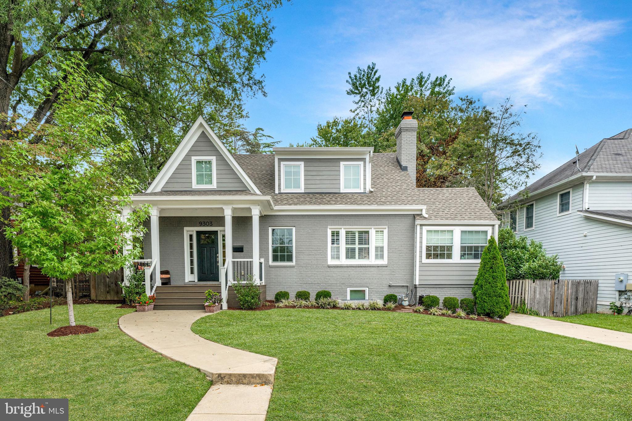 Located in the sought-after Wyngate, this completely renovated, sun-filled home boasts an open floor plan with a stunning kitchen and large island flowing to the family room with coffered ceiling and patio access, along with a dining room with fireplace, office, mudroom, and Butler’s Pantry. Upstairs includes a serene primary suite with spa-like bath and two additional bedrooms and updated hall bathroom. The finished lower level offers two more bedrooms, a spacious rec room with climbing wall, full bath, and ample storage. The exterior features a fenced yard with lovely patio, charming deck, and detached garage. Situated inside the Beltway,  this location offers easy access to Wildwood Shopping Center, Downtown Bethesda, Montgomery Mall, the Bethesda Trolley Trail, parks, Metro, and top-rated schools. Open Saturday, March 7th from 1-3PM