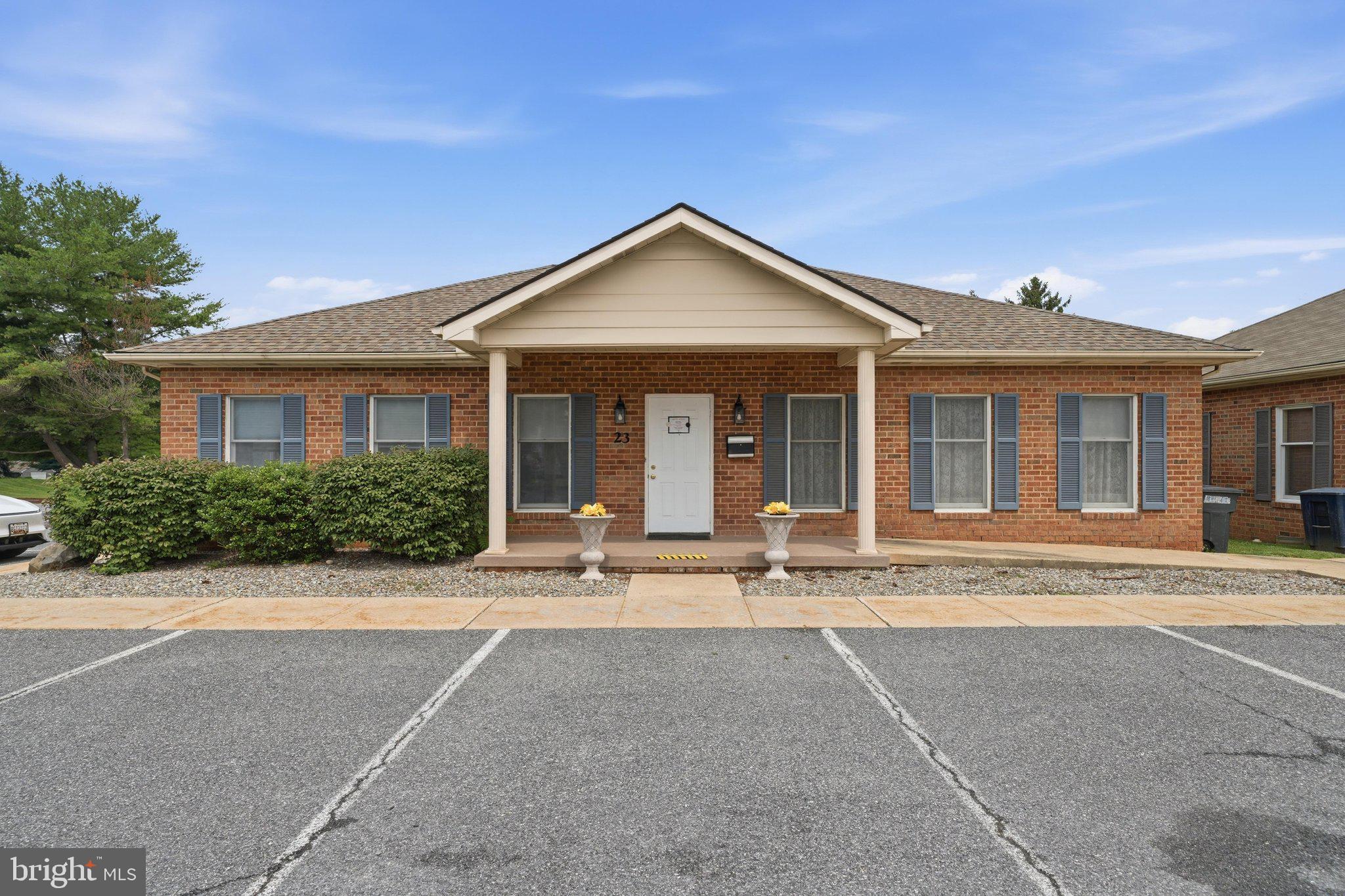 Investment Opportunity!

Welcome to 23 E. Frederick Street in Walkersville, a well-maintained condominium offering an exceptional opportunity for investors, buyers seeking immediate rental income, and owner/users. 

Seller requests a leaseback through September 2027, allowing for a seamless transition with a reliable occupant already in place. This unique arrangement provides predictable income while eliminating the need to secure a tenant after closing.

Whether you're looking to expand your investment portfolio or purchase a property with built-in occupancy, this condo presents a rare opportunity in a desirable Walkersville location.