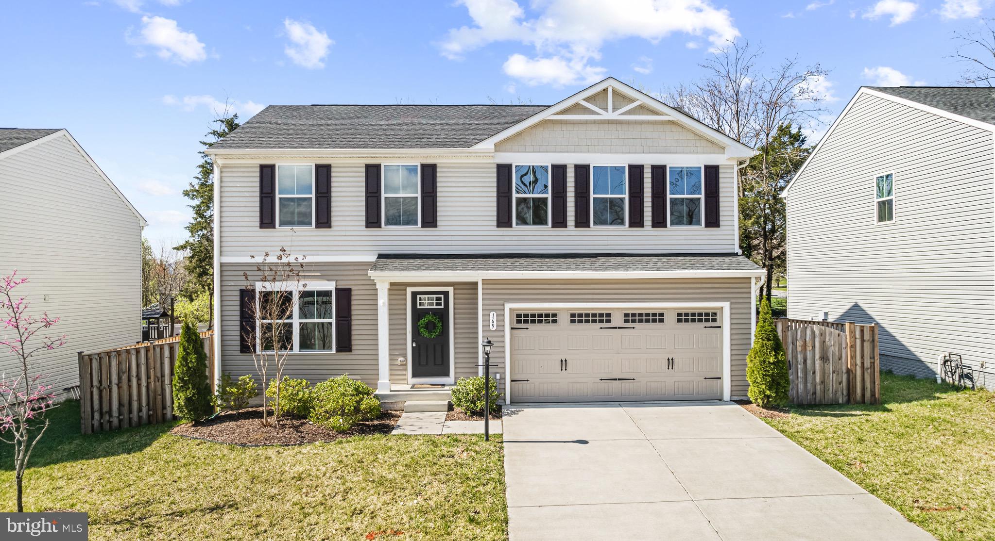 Welcome to your dream home located in a quiet neighborhood, perfect for those seeking tranquility and comfort. This beautiful home features an open living space that seamlessly connects each area, creating a welcoming atmosphere for both relaxation and entertainment.

Built in 2021 this home boasts 4 spacious rooms each with walk in closets, allowing for endless possibilities in design and functionality.  Plus a bonus room on the main level - perfect for a personal office, a playroom, or extra guest accommodations, these generous spaces can easily adapt to your needs. The main level also offers LVP flooring through out the inviting Family Room, Kitchen with large granite island and dinning space, as well as a guest half bath.  The home also offers a full basement awaiting your touches to make it your own.

Enjoy evenings in your back deck surrounded by a privacy fence. Additionally, the property includes a garage, offering ample storage and is nestled on a cul-de-sac, the property ensures minimal traffic, providing a safe environment for families and a peaceful retreat from the hustle and bustle. Enjoy the convenience of a nice downtown area near by.

Come see 169 Emmet Street - the perfect blend of convenience, comfort, and community, ideal for those looking to settle in a welcoming and vibrant area!