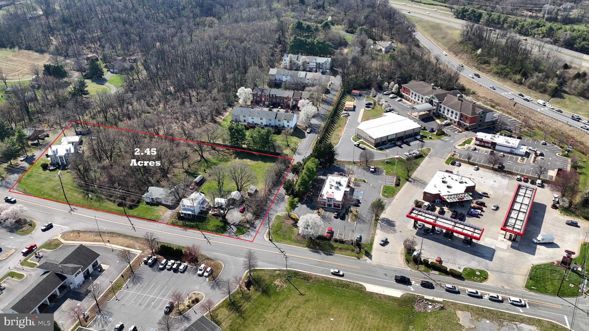 Location Location Location!  2.45 Acres comprised of 4 Lots with 3 income producing dwellings.  Site falls withing the Frederick County Comprehensive Plan for Commercial Uses.  Located just off the Route 37 and Route 522 Interchange next to Sheetz and KFC.  All Dwellings and Outbuildings are strictly as-is.