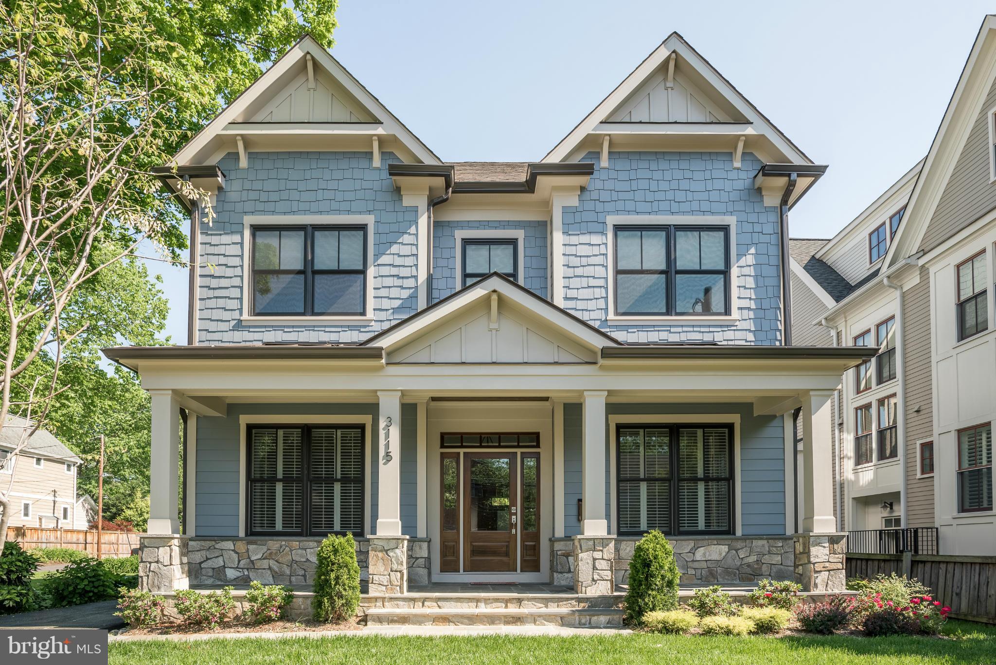 Lyon Park stunner!  This beautiful Craftsman features a wide-open floor plan with spacious great room, kitchen, and breakfast nook.  Hardwood floors on main and upper level with Shaw resilient flooring in the basement and foam flooring in exercise room.  Bonus room with full bath located on top level.  Master suite with dual vanities and closets.  2 car garage features full bath and studio.