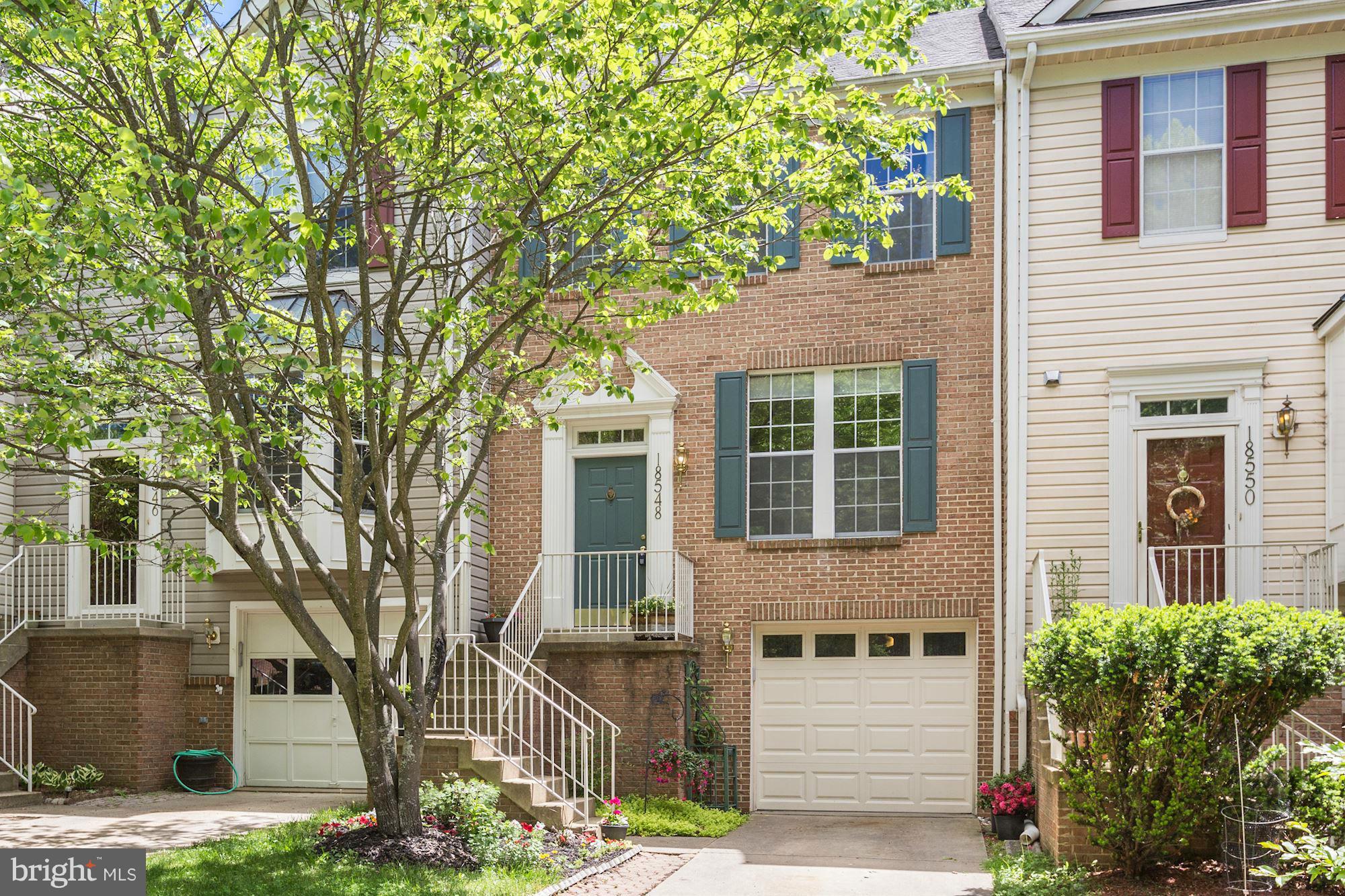 Luxury has been taken to a new level in this Gorgeous Brick front James Creek 1 Car Garage Town home with 3 BR's, 2 1/2 BA's. Kitchen features White cabinets, granite counters & Stainless Steel Appliances & a Breakfast Area.  Upper Level Deck and Lower Level Patio overlooks the Woods.  Hardwood Floors throughout the main level.  Fully Finished Level Walk out Lower Level.  This house shines!