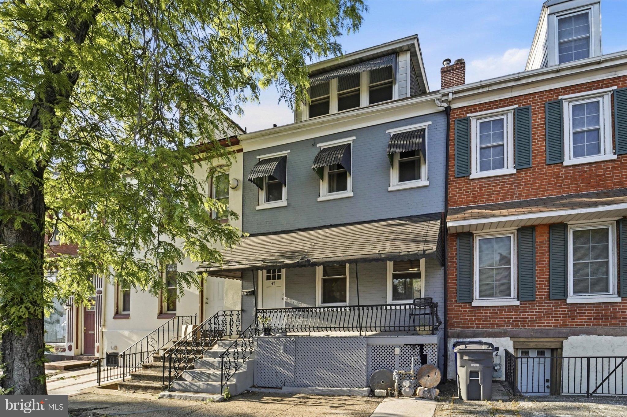 Welcome to 47 E High Street, Pottstown! This spacious 3-bedroom, 2-bath home offers a beautifully updated interior with modern finishes throughout. The bright and inviting kitchen features white shaker cabinets, stainless steel appliances, stylish backsplash, and plenty of space for dining and entertaining. Enjoy generously sized living areas, and a convenient main-floor laundry, and large bedrooms with ample natural light. Outside, you'll find a private side yard and patio area ideal for relaxing or gatherings. Conveniently located near local shopping, dining, parks, and major routes. Don’t miss the opportunity to make this move-in ready home!