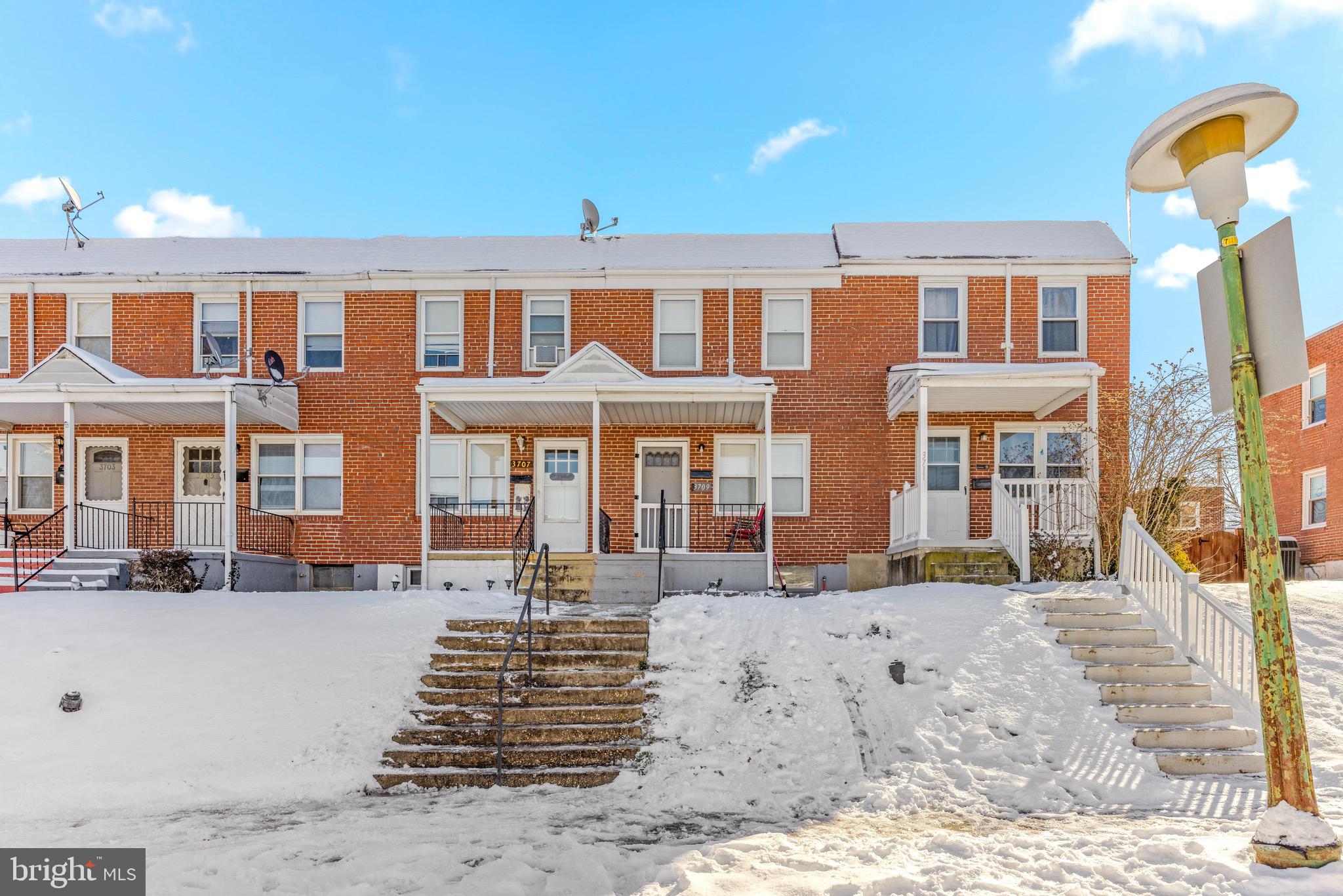 Renovated townhome in sought after Violetville! 3209 Greenvale Rd has 2 bedrooms and 2 full bathrooms. 
With many upgrades to keep your mind at ease. Refinished hardwoods throughout, updated bathroom & kitchen with SS appliances. Fully finished basement with new carpeting and finished laundry room. Can be used as an extra bedroom or family room. Updated plumbing, Roof (2021) Electric Main Line (2021) Water Heater (2020) NEW FURNACE, CENTRAL AC, & DUCTS (2021). — Fenced backyard has also been used for additional parking if needed. Violetville is easy access to I-95, 695, UMBC. With the market heating back up & interest rates coming down you do not want to miss this opportunity. Schedule your showing today!!