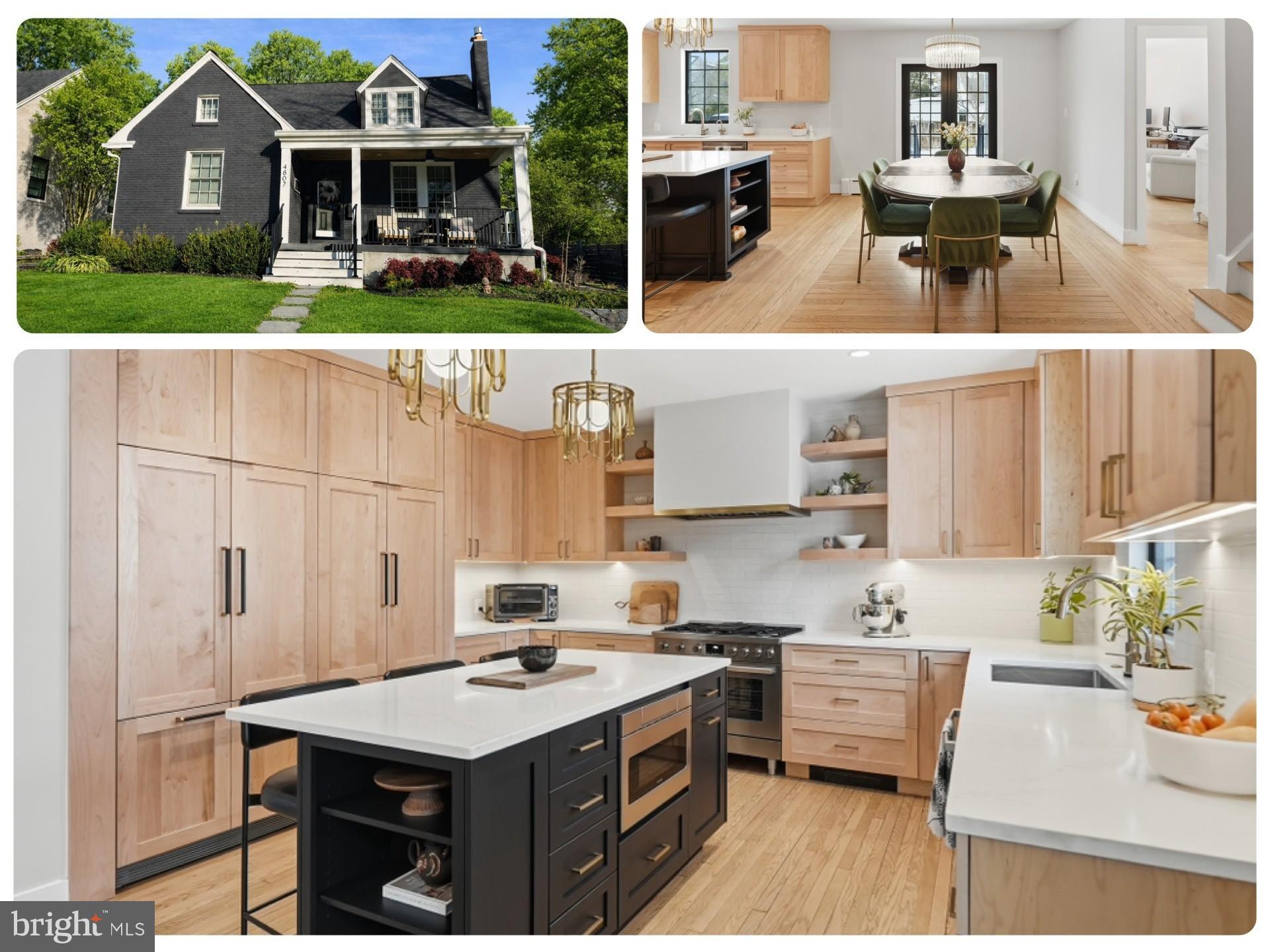 Refined Arlington Living in the Heart of Waycroft-Woodlawn

Thoughtfully renovated with intention and warmth, this exceptional Waycroft-Woodlawn
 residence that offers refined design, modern systems, and a truly inviting atmosphere—all in one of Arlington’s most connected locations. From the moment you arrive, it’s clear this home was curated to feel like “a warm hug,” blending high-end finishes with spaces designed for both everyday living and memorable gatherings.

The main level was fully renovated in 2023, anchored by a chef’s kitchen that is as beautiful as it is functional. Custom maple cabinetry with a matte clear coat, quartz countertops, and premium stainless steel appliances—including a 36" Bosch six-burner gas range, Bosch dishwasher, Sharp microwave drawer, and Fisher & Paykel counter-depth refrigerator with custom panels—create a sophisticated culinary hub. An instant hot/cold filtered faucet, under-cabinet LED lighting, and abundant storage make this kitchen ideal for entertaining, with plenty of room for guests to gather while meals are prepared.

Just beyond, the living room—often described as the heart of the home—features a custom white oak mantle, French doors with glass panels, and a converted gas fireplace insert, offering a cozy, relaxed setting for morning coffee or evening cocktails. The main level also includes a flexible bedroom/office, an updated full bath with reimagined layout, and beautifully refinished hardwood floors throughout. Cast iron radiators replaced prior aluminum units, enhancing both comfort and character.

Upstairs, the expanded primary suite offers a walk-in closet, while the upstairs hall bath was completely updated in 2025, featuring a walk-in shower, heated floors, new tile, LED lighting, and Delta fixtures. A new roof (2025) and new water heater (2025)—both under warranty—provide peace of mind.

The fully finished basement is an entertainer’s retreat, complete with new carpet and double padding, re-leveled floors, painted walls, new ceiling, updated HVAC, and a full bath with heated floors. A dedicated wine room adds a special touch, whether you’re a collector or casual enthusiast.

Outdoor living is equally impressive. The private, fenced backyard features a Trex composite deck with aluminum rails (2024), paver patios and walkways, firepit space, and low-maintenance perennial landscaping—large enough to host gatherings yet easy to maintain. A U-shaped driveway offers effortless access to Washington Boulevard, while the garage has been refreshed with new siding, trim, and gutters.

Additional highlights include:

New cedar fence (2020), updated front porch with Trex stairs and LED lighting (2022),

Anderson windows and doors throughout key areas, custom blinds, including motorized options, two HVAC systems replaced (attic and basement),new gutters with guards throughout.

Unbeatable Location:
Situated between Glebe Road and George Mason Drive in Woodlawn, this home offers exceptional access to transit and amenities—0.6 miles to Ballston Metro, a bus stop just steps away, and a 15-minute drive to DC. Reagan National, Dulles, and BWI airports are all easily accessible. Enjoy proximity to Clarendon, Westover Village, Old Town Alexandria, parks, bike trails, and year-round community favorites like farmers markets, dining, and live music.

This is a rare opportunity to own a meticulously maintained, thoughtfully upgraded home that seamlessly blends comfort, style, and convenience in one of Arlington’s most desirable neighborhoods.