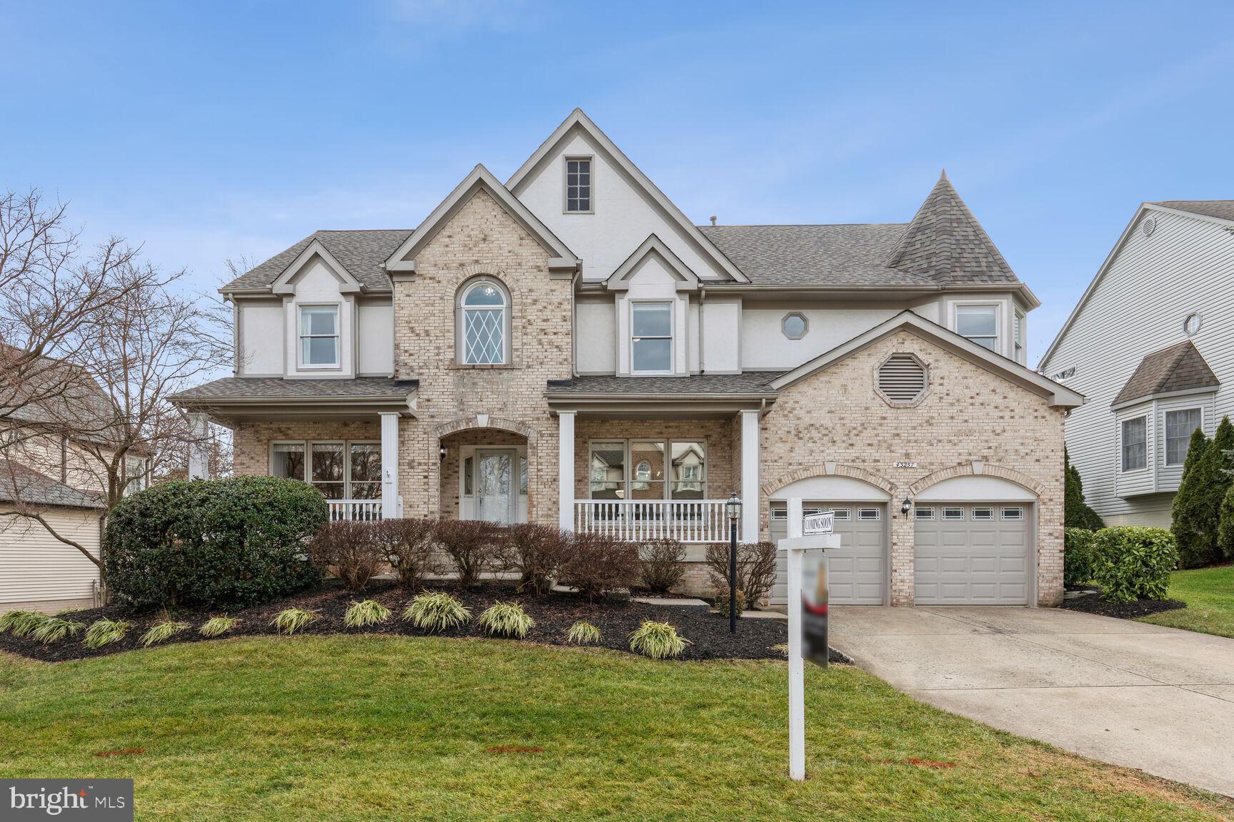 EXPERIENCE THE CHARM of this expansive Tudor-style home boasting 5200+ square feet of living space on three levels in sought after area of Ashburn Farm.  Outside, you've got a playground for kids and a haven for furry pals in the form of a generously sized, flat, and fenced-in yard. Trust us; your children and dogs will be in heaven!  If that's not enough, the dual-level deck offers ample space for some serious grilling and relaxing chilling.   Step inside, and it's like entering a world of endless possibilities. The formal dining room is your party HQ, where hosting epic gatherings becomes second nature. But wait, there's more!   The living room is so roomy it can handle a grand piano and all your friends too.!    Family room with built-in bookshelves, gas fireplace and soaring, two-level ceiling just dares you to buy the biggest tree on the lot.   Feeling like a gourmet chef? The kitchen is your canvas with a center island, double ovens, and a butler's pantry complete with a wine rack – cheers to that!  Large office with elegant wood paneling and built-in bookshelves provides ample space for the work-from-home-crowd.    Upstairs, the Primary bathroom has been luxuriously renovated featuring a separate soaking tub, large shower, double sinks with lovely quartz countertops.  Hey kids, no fighting over bedrooms - they're all HUGE!  And, the two upstairs bathrooms have been beautifully renovated and will be sure to please as well.  But wait, there's more fun to be had in the basement! It's so massive, it's just perfect for  everything.   Ping-pong battles, pool tournaments, epic game nights, and movie marathons – you name it, you can do it all here. There's even a wet bar,  a bonus room, a full bathroom and still plenty enough room for storage.      Still, there's more to love.   The community of Ashburn Farm offers three pools, miles and miles of walking/biking  trails,  tennis courts,  baseball fields, tot lots and parks.   Recent upgrades include:  New Roof with Architectural Shingles 2023, brand new carpet in the kids rooms, fresh paint, Refrigerator, 2018, Dishwasher, 2019, Washer and Dryer, 2022, Upstairs HVAC - furnace and coil replaced, 2019.  Professional pics coming soon.
