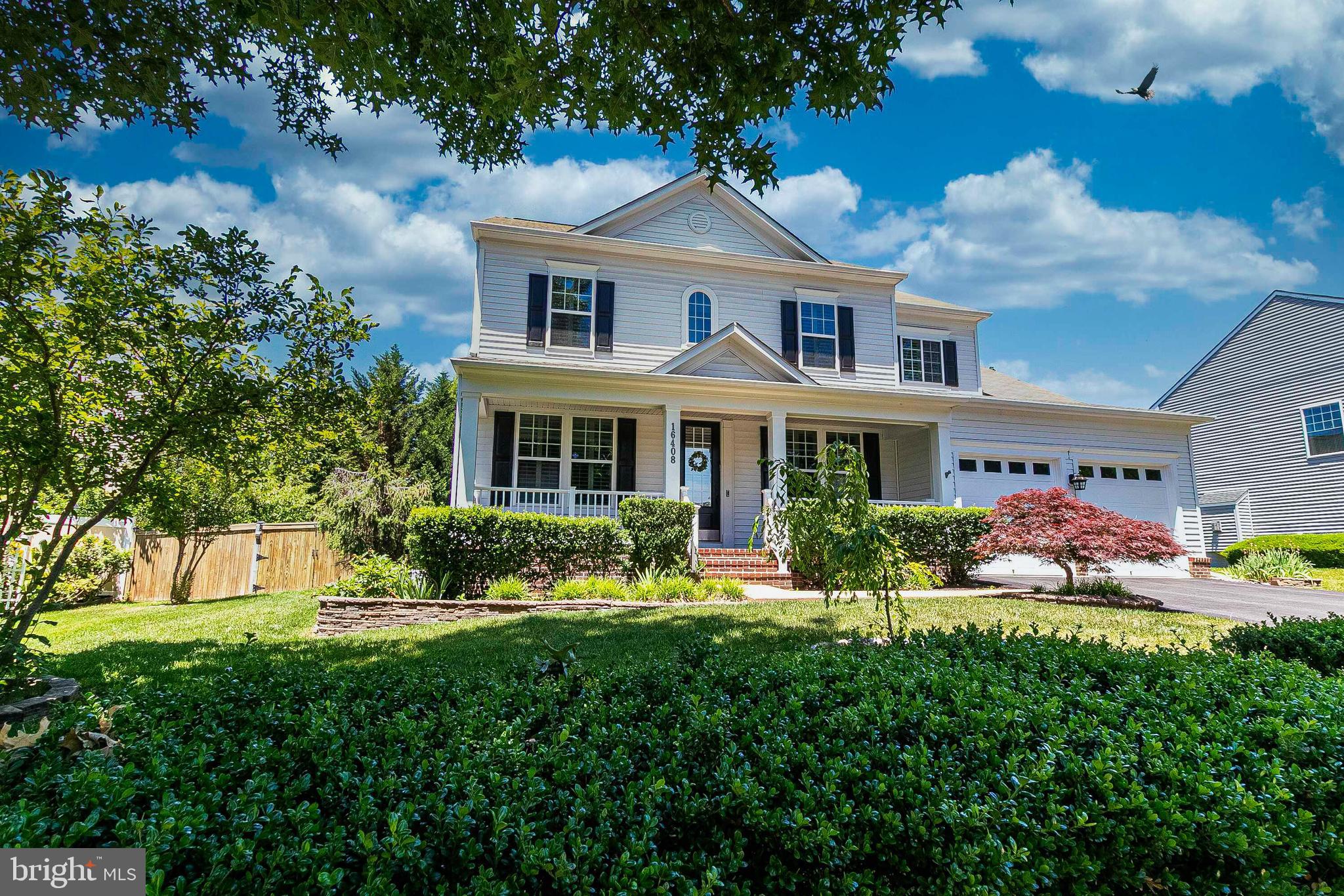 The "Show-Stopper with so much New" home!!!     Make sure to see the home video! As you walk inside, you'll quickly see the love and the care that have been added to this beautiful home over the years. A 'So Spacious!' kitchen with granite countertops that seem to keep going around the room, "Solar Power Easy shades" by SunSetter companyr canopy on deck, plus, other electric window shade blinds (6 sunshades total with remotes), brand new roof (June 2026), new garage door installed (June 2026), new HVAC (2026), whole-house Aprilaire purifier, new LG refrigerator (April 2026), central vacuum, ceiling fans throughout, outdoor sprinker system, finished basement with bedroom, full bath & walk-in closet. Recently painted interior & exterior, GE washing machine (2023), LG dishwasher (2023). What you can't see... attic insulation has been nearly doubled for greater energy efficiency! Also, home is right next to Leesylvania State Park, hardwood floors on main and upper-level, plantation shutters, freezer in garage conveys for additional family storage.

This home is an absolute show‑stopper loaded with updates, upgrades, and thoughtful touches throughout! Step inside and immediately feel the care and pride of ownership that has gone into every inch of this property. The spacious, granite‑wrapped kitchen offers incredible counter space and a fantastic layout for cooking, gathering, and entertaining. Hardwood floors flow across the main and upper levels, complemented by plantation shutters and beautiful natural light.

Major improvements bring tremendous peace of mind: brand‑new roof (June 2026), new garage door (June 2026), new HVAC (2026), new refrigerator (April 2026), newer washer (2023), newer dishwasher (2023), plus a whole‑house Aprilaire purifier. Six electric window‑shade sun blinds with remotes and a Sunsetter canopy on the deck add comfort and convenience. The attic insulation has been nearly doubled for enhanced energy efficiency — a feature you can’t see but will absolutely feel.

The finished basement expands your living space with a full bedroom, full bath, and walk‑in closet — perfect for guests, extended family, or a private retreat. Fresh interior and exterior paint make the home feel crisp and move‑in ready. Additional highlights include a central vacuum system, ceiling fans throughout, an outdoor sprinkler system, and a freezer in the garage that conveys for extra storage. Added bonus: Home to be Powerwashed around June 25. 

All of this is located right beside Leesylvania State Park, offering nature, trails, water access, and incredible outdoor recreation just steps from your door. This is a rare opportunity to own a beautifully maintained, heavily updated home in a truly special setting.