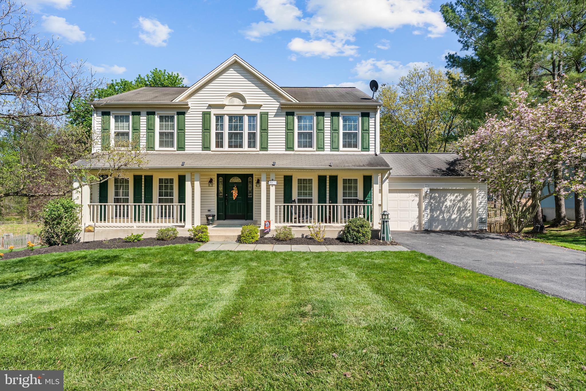 Welcome to 9975 Old Mill Rd! Move right into this beautifully maintained colonial style single family home featuring 6 bedrooms, 3.5 Full bathroom boasting over 3700 total sq ft in the highly sought after Old Mill Overlook community. The main floor has a welcoming entryway and an easy flow concept from room to room, highlighted by gleaming hardwood floors and tons of natural light in the front and rear of the home.  The spacious dining room opens to the chef’s style kitchen featuring granite countertops, a mosaic tile backsplash, stainless steel appliances and an eat-in kitchen space overlooking the private backyard. The family room off the kitchen boasts a cozy pellet stove, while the living room offers additional options for living space or a separate playroom area.  The outdoor space off the family room includes a screened in 3 season room that leads to an open air, low maintenance, deck space for all your grilling and chilling needs. The upstairs features 5 bedrooms and 2 full bathrooms including the primary suite/en suite, highlighted by a sizable walk-in-closet and an upgraded bathroom featuring a glass encased shower, soaking tub and dual vanity.  The additional upstairs bedrooms provide options for guest quarters or a home office all with tons of natural light and closet space for all your storage needs.  Rounding out the upstairs is a generously sized laundry room with newer side by side washer/dryer units.  

The bonus space in the lower level is highlighted by an additional family room area with newer plush carpeting and recessed lighting, a full bathroom, a sizable bedroom with a double-door closet and a separate bonus room that could be used for a home gym or office space.  The basement features a walk-out exit leading to a lovely brick patio overlooking the expansive and private fully fenced in backyard.  

Located within the top-ranked Mount Hebron School District, enjoy all that this wonderful neighborhood has to offer, including nearby shopping and dining, easy access to Patapsco Valley State Park, and convenient commuter routes via I-70, Routes 40 and 29.  This home offers a perfect blend of comfort and convenience for a fulfilling lifestyle. This one will not last long, schedule a showing today!  **Sellers require a rent-back period through the middle to end of August**