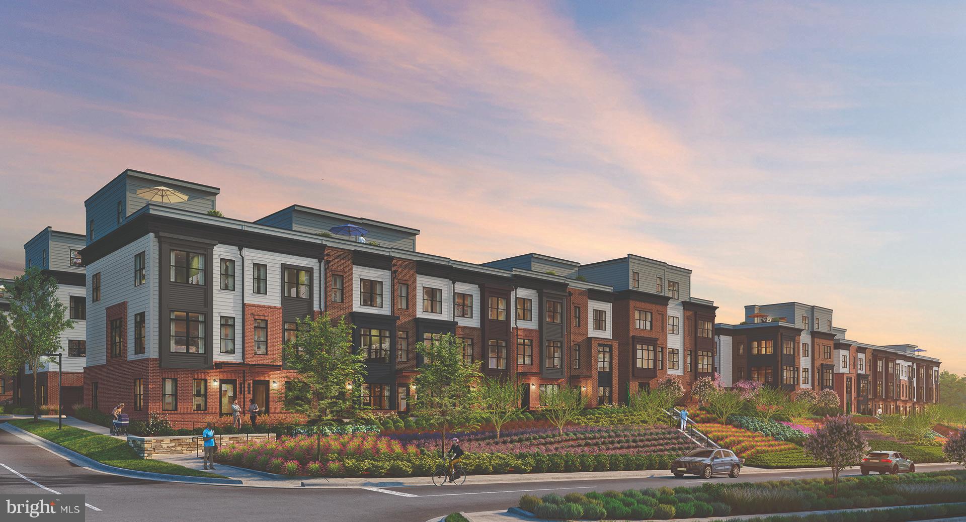 Tysons Ridge is ideally located near all the vibrant Tysons retail, dining, and entertainment with easy access to commuter routes and the Metro.  This new community will feature 104 modern townhomes with thoughtfully designed onsite amenities including a pergola with seating and fire pit, walking trail, fitness area, children’s playground and more.   The community is already 95% sold out and this is your last chance to purchase a summer 2024 move-in home.  The Durham features 5 bedrooms,  4.5 baths, standard loft level with rooftop terrace, open main level with chef’s kitchen with large island, contemporary finishes and available entry level multi-gen suite for family and friends.