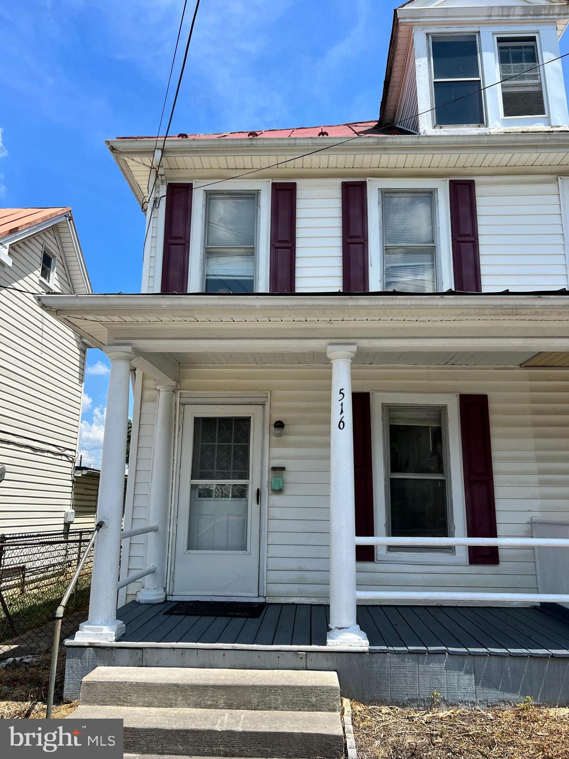Come check out this home in downtown Martinsburg. It is a 3 bed 1 bath. You walk into a large living room then go back into the kitchen. There is a large mud room/laundry area off the kitchen. Once upstairs you will find 3 great sized bedrooms.